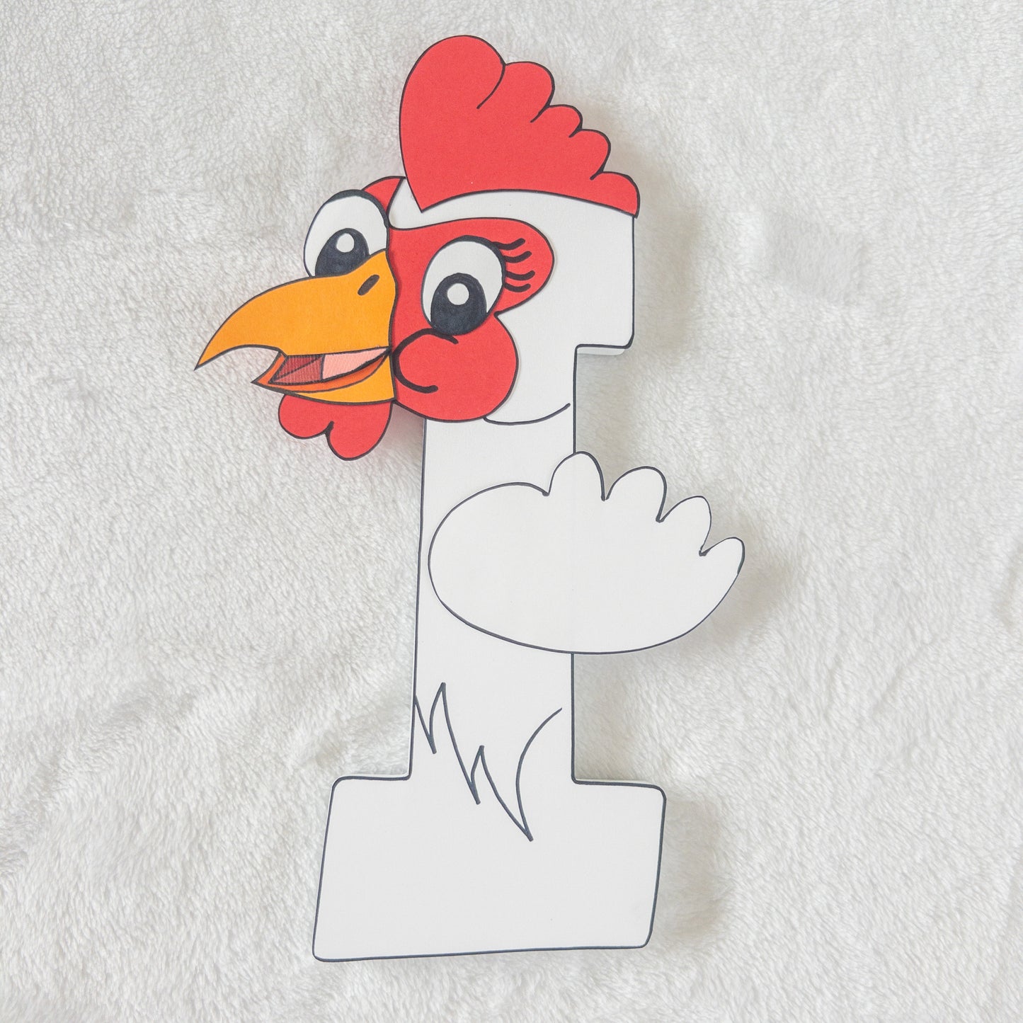 Farmer Tractor Animals Custom Wood Letters