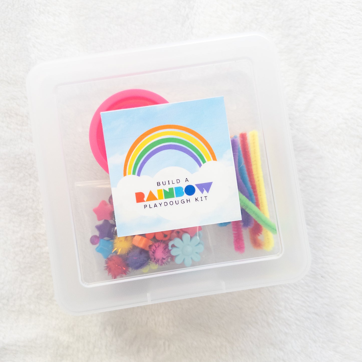 Build a Rainbow Playdough Kit