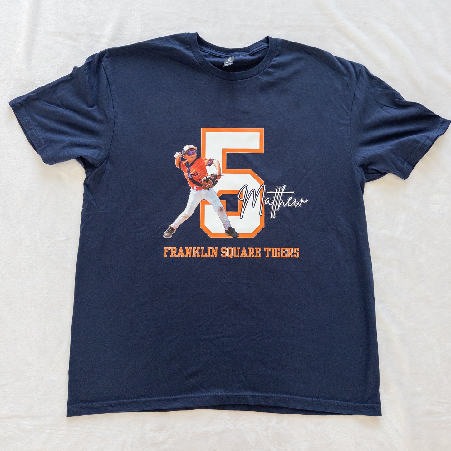 Custom Photo Baseball Team Shirt