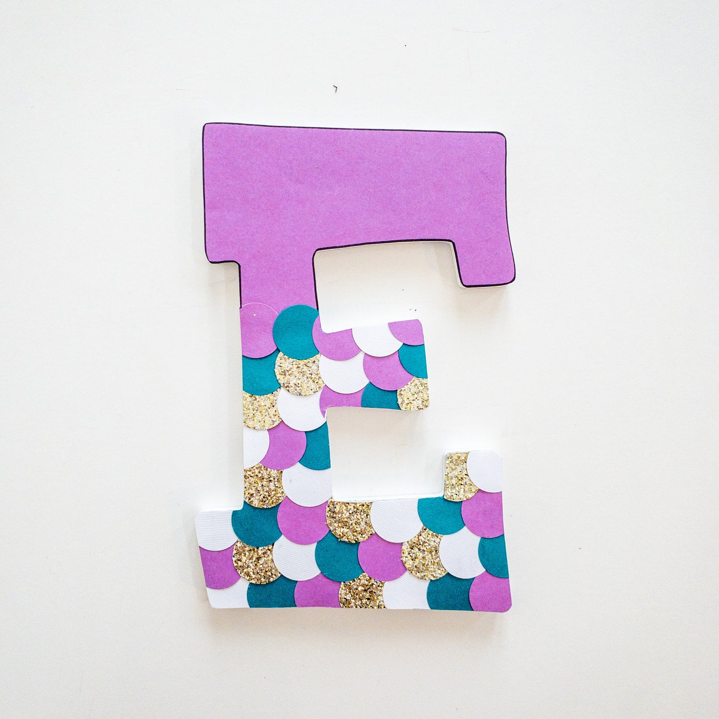 Mermaid Under the Sea Custom Wood Letters