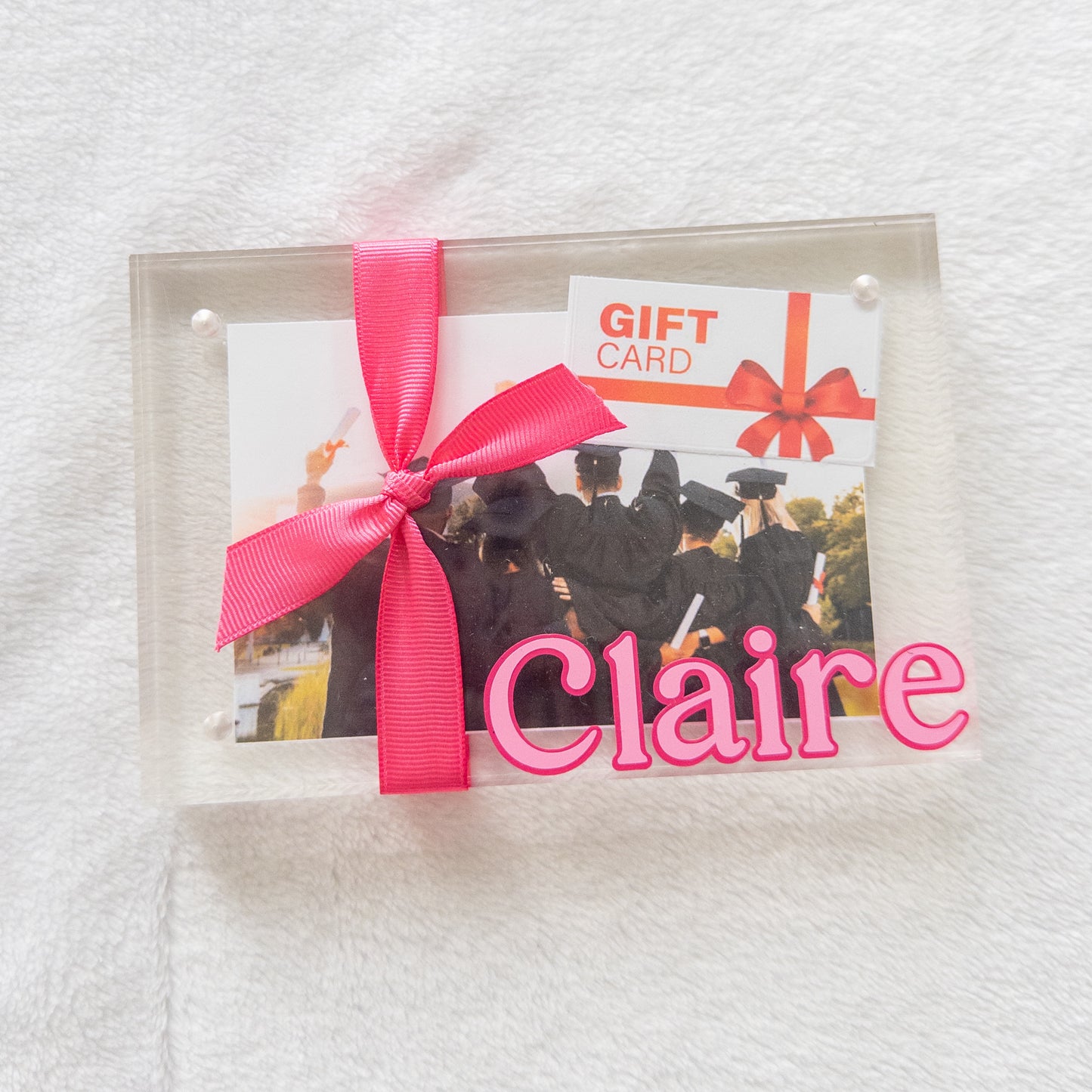 Personalized Acrylic Magnetic Frame (4x6)