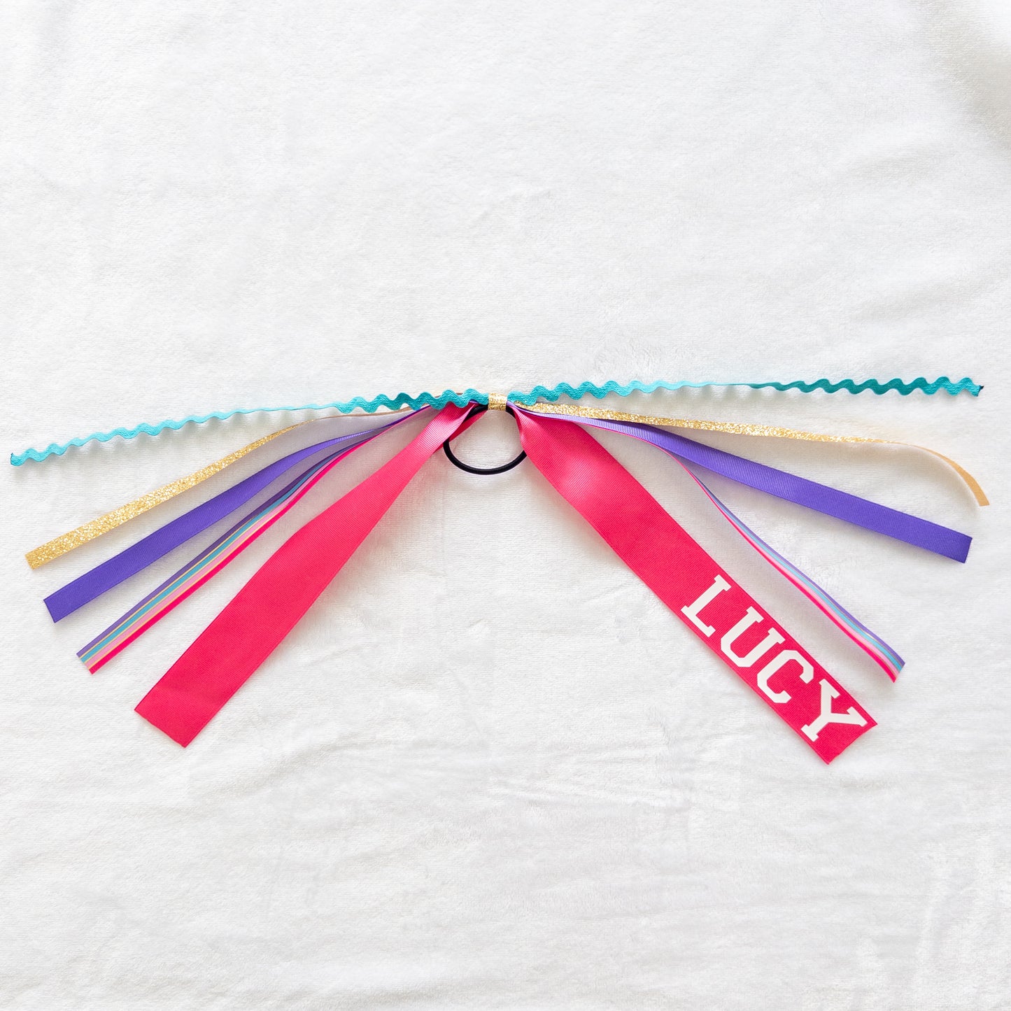 Birthday Girl Ribbon Ponytail Streamer