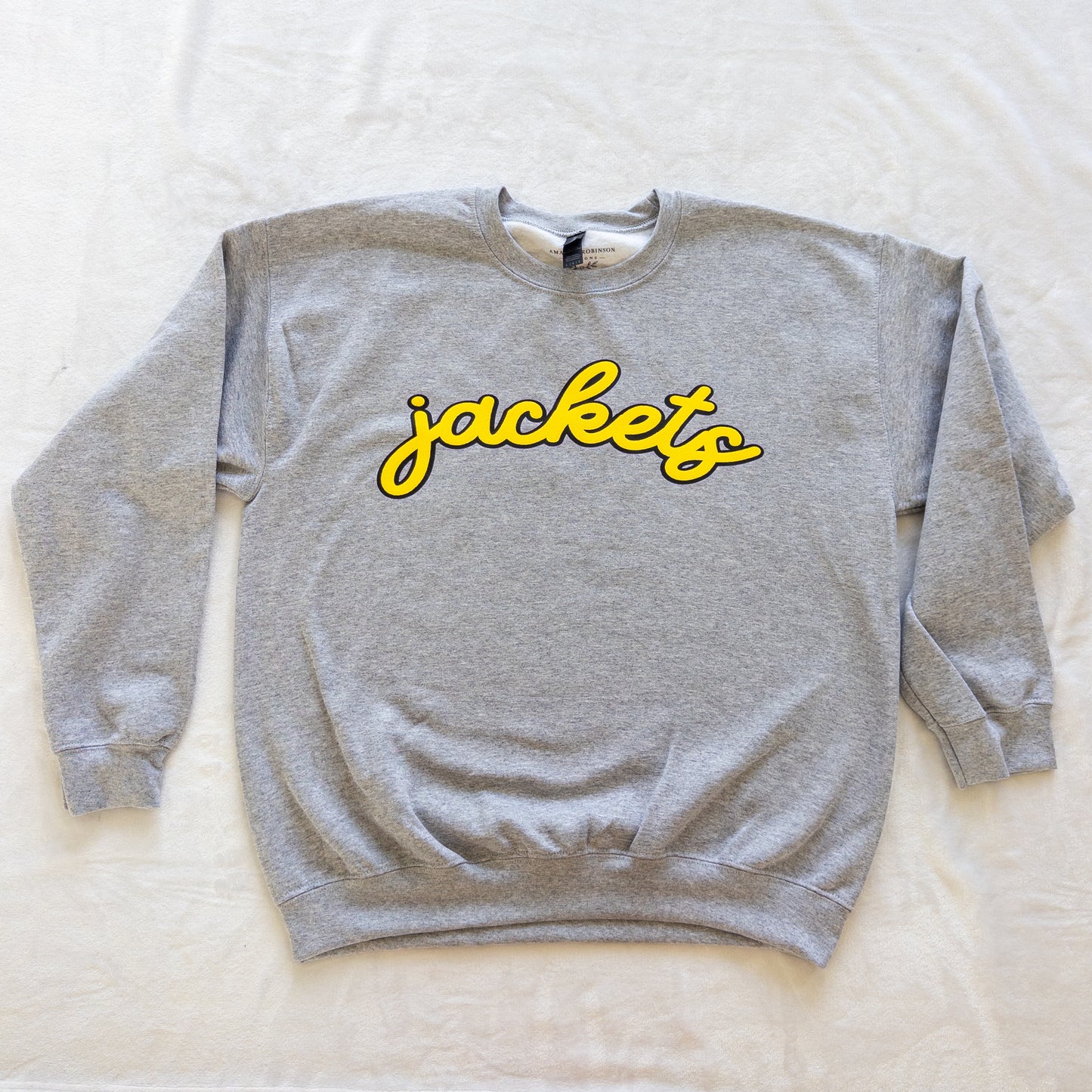 Personalized Team Sweatshirt Two Layer