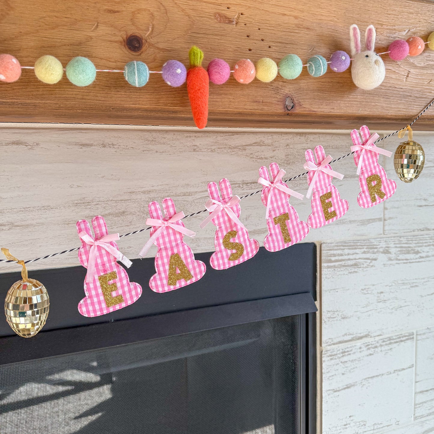 Happy Easter Bunny Party Home Event Banner