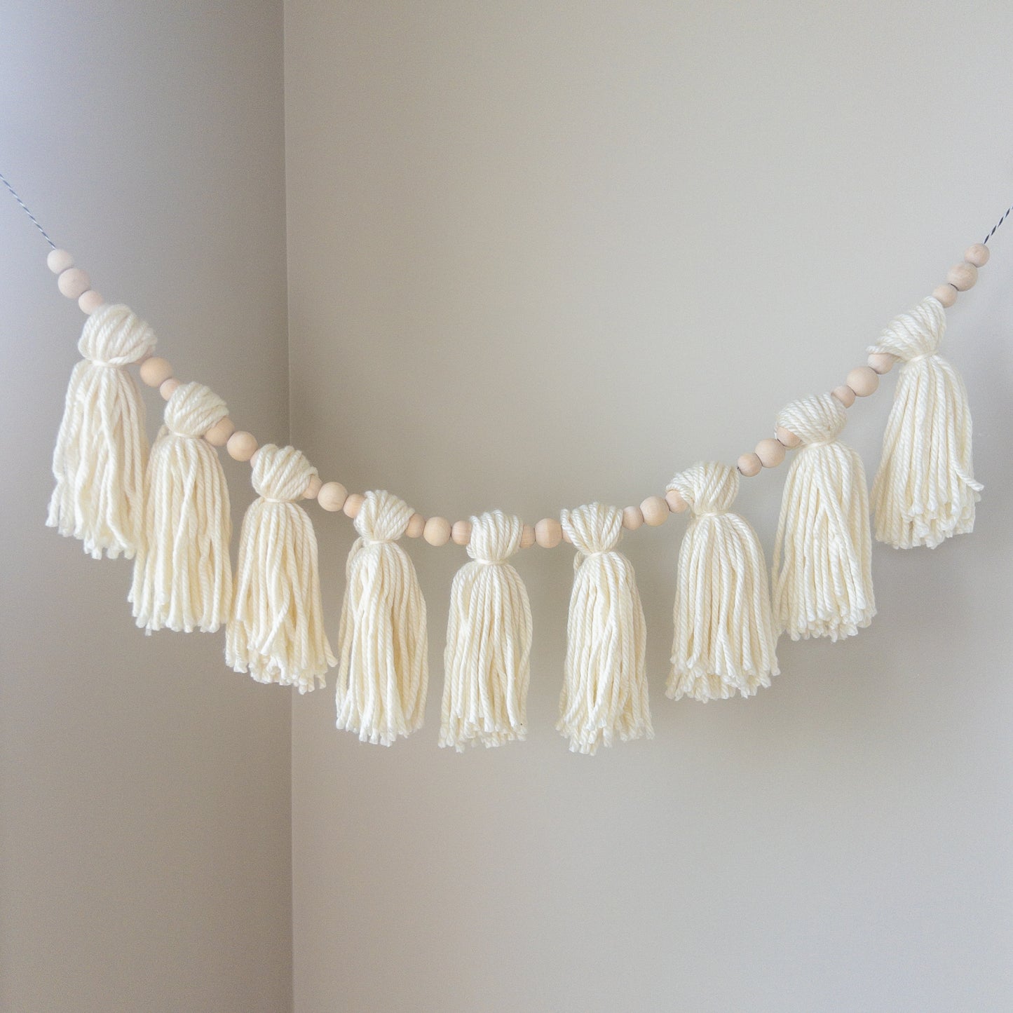 Yarn Tassel Garland