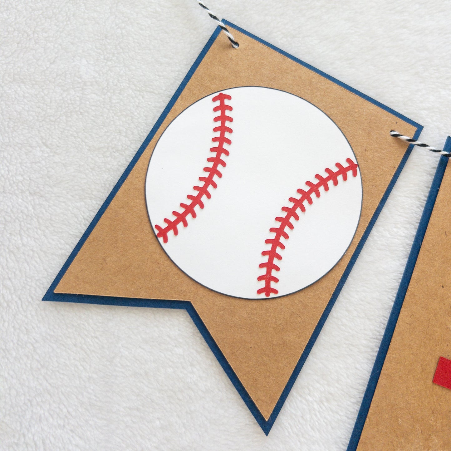 Rookie Year First Birthday Banner