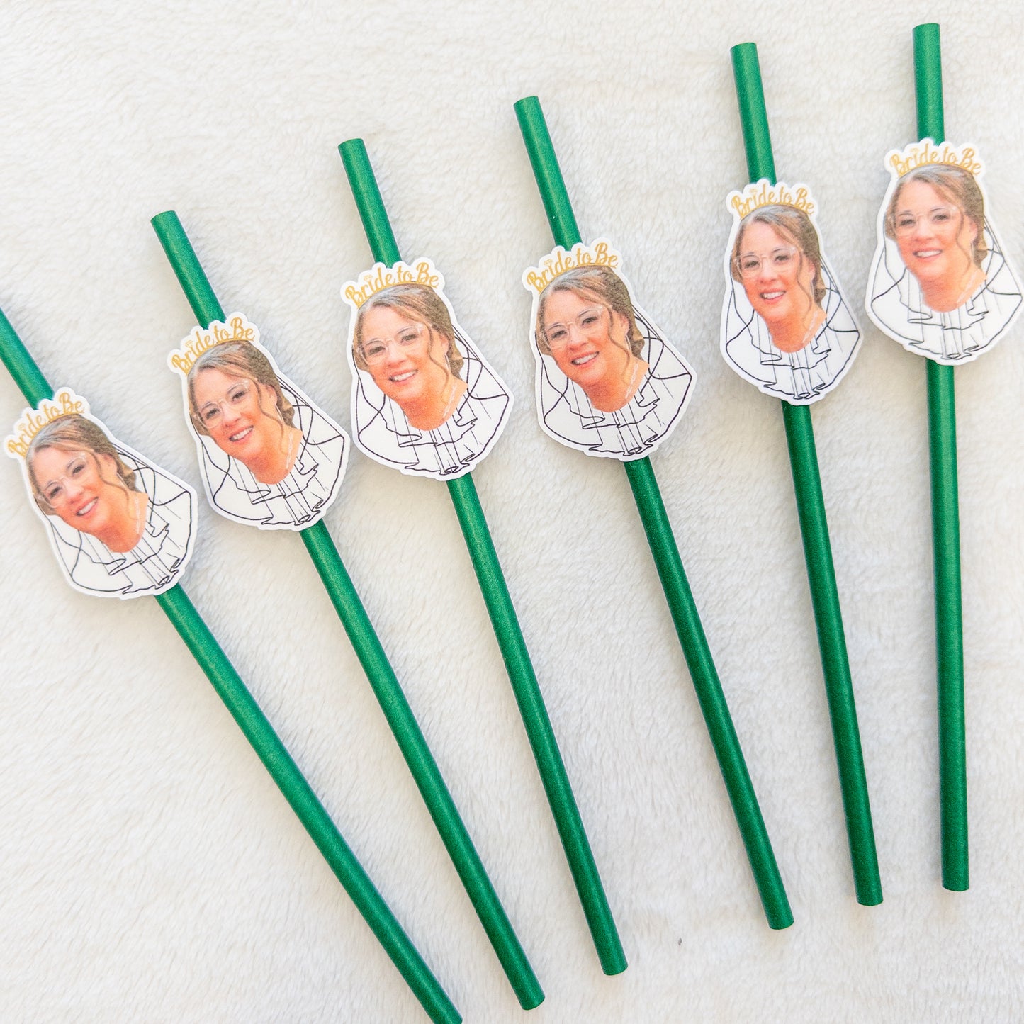 Custom Photo Straws