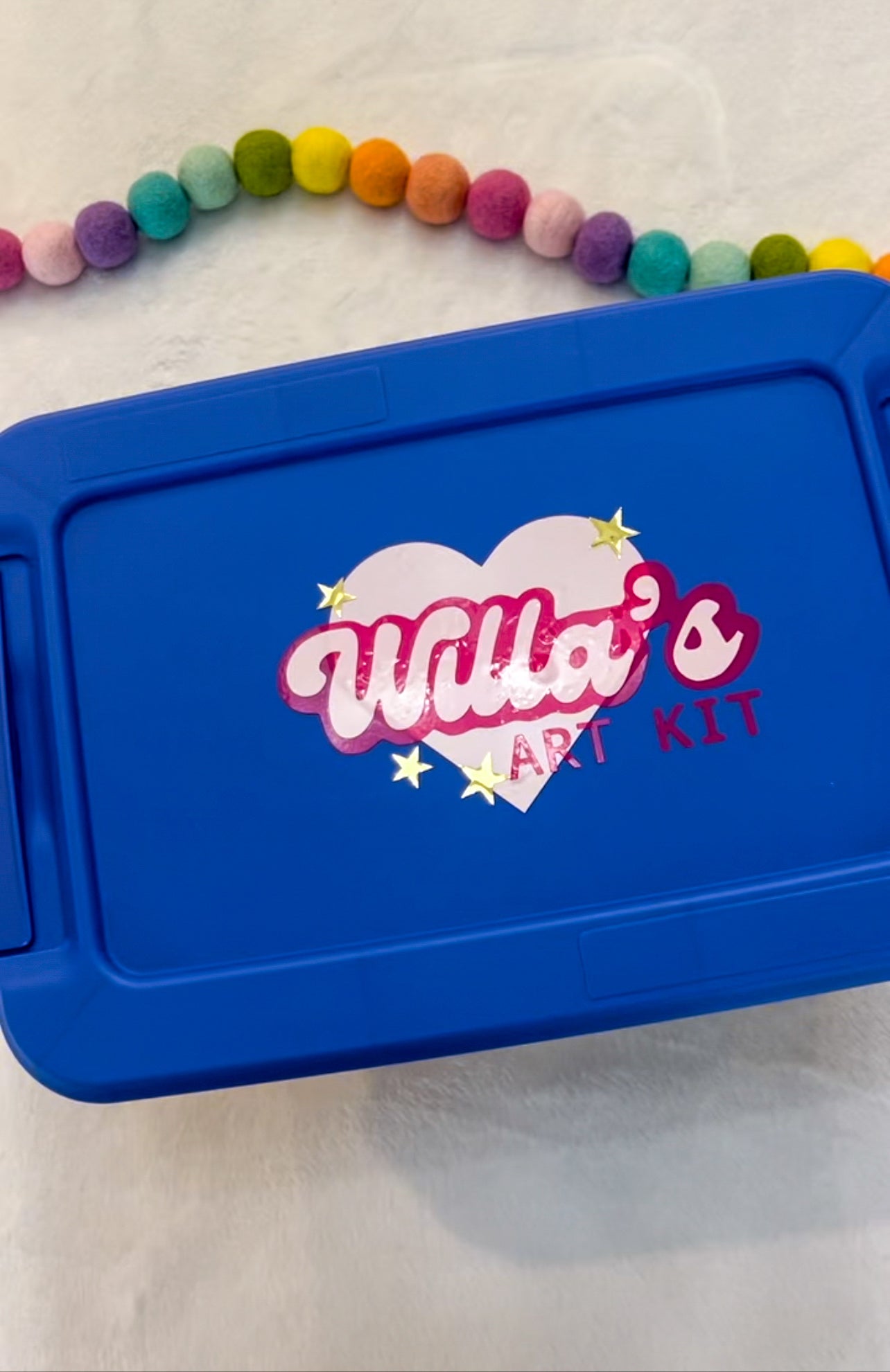 Personalized Art Kit Vinyl Decal