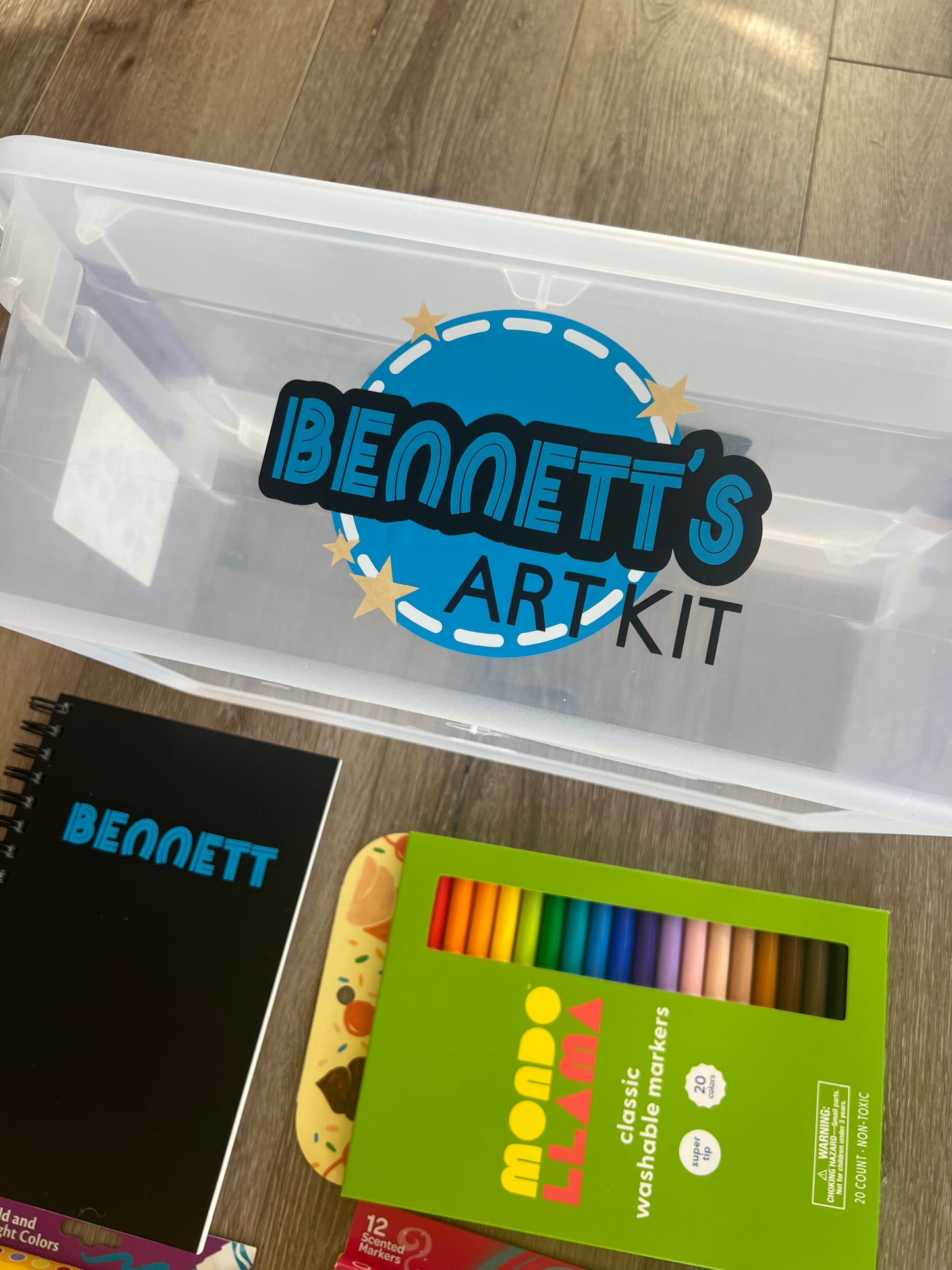 Personalized Art Kit Vinyl Decal