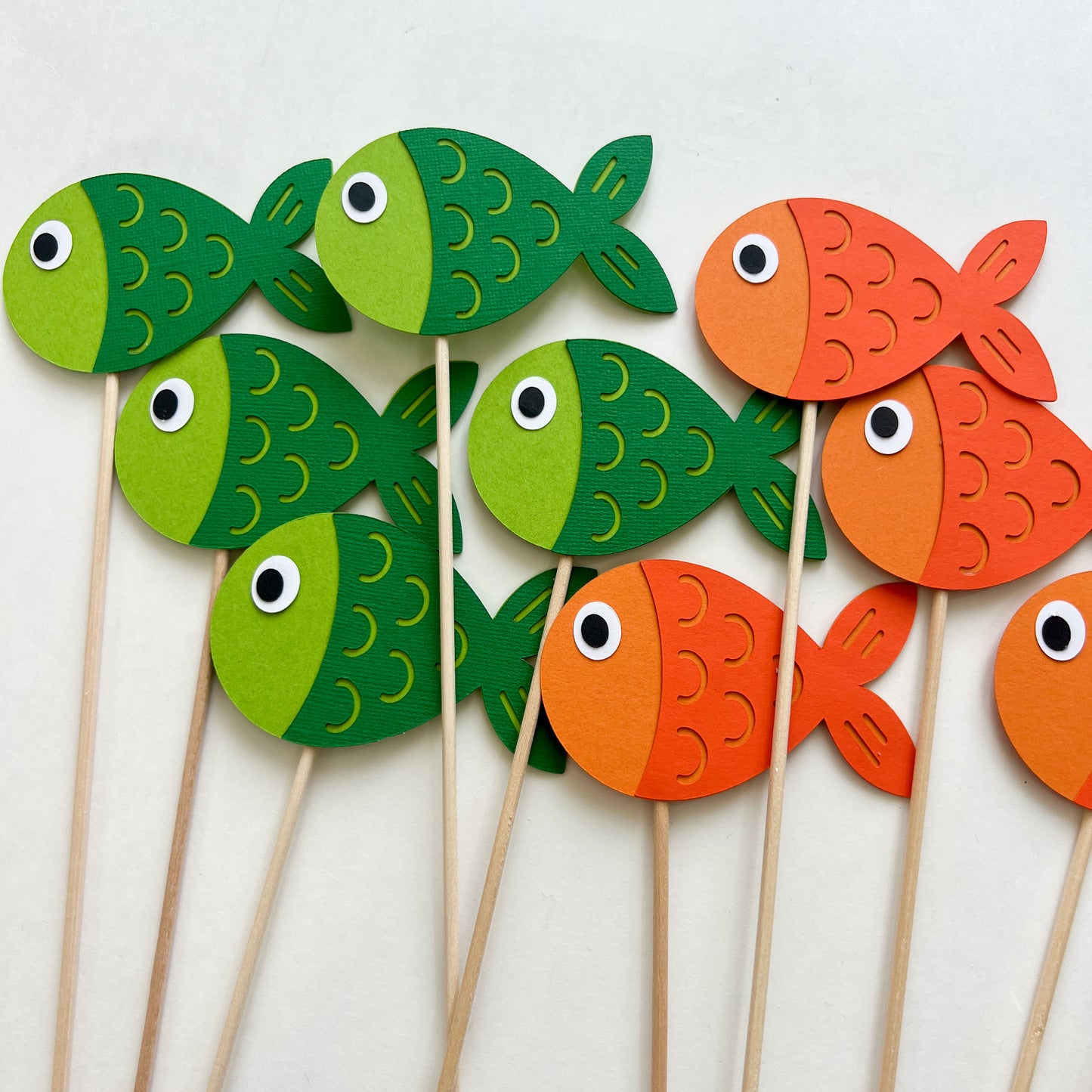Fishing Themed Birthday Party Table Decor Centerpieces