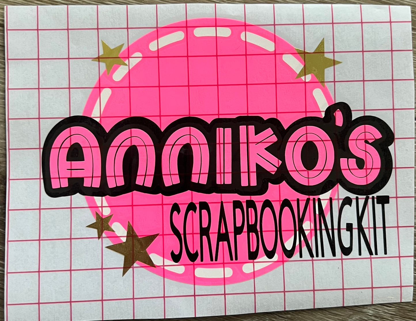 Personalized Art Kit Vinyl Decal