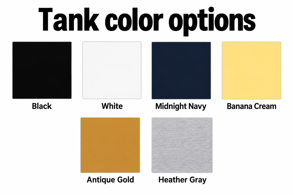 Storm Custom Puff Vinyl Tank Top
