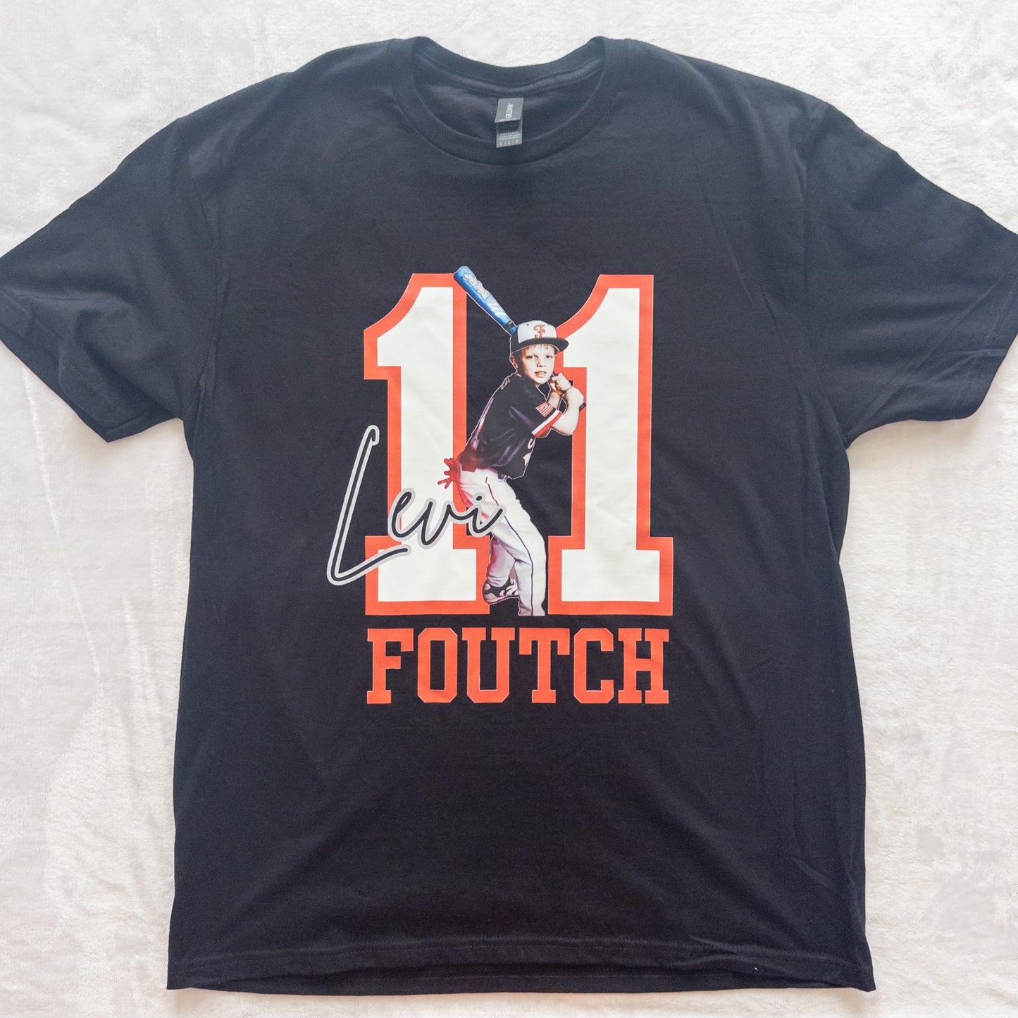 Custom Photo Baseball Team Shirt