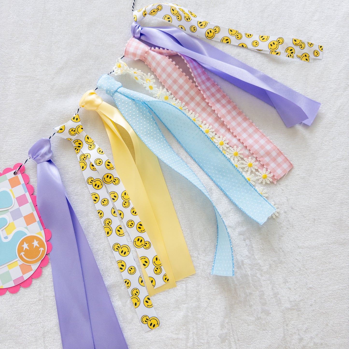 One Happy Baby First Birthday High Chair Banner
