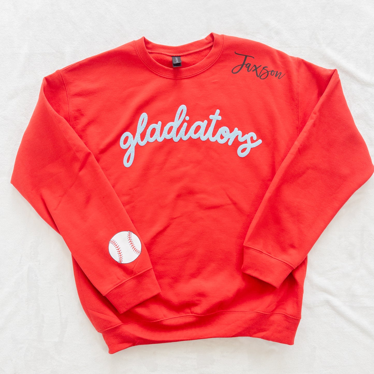 Baseball Sleeve Add-On for Sweatshirts