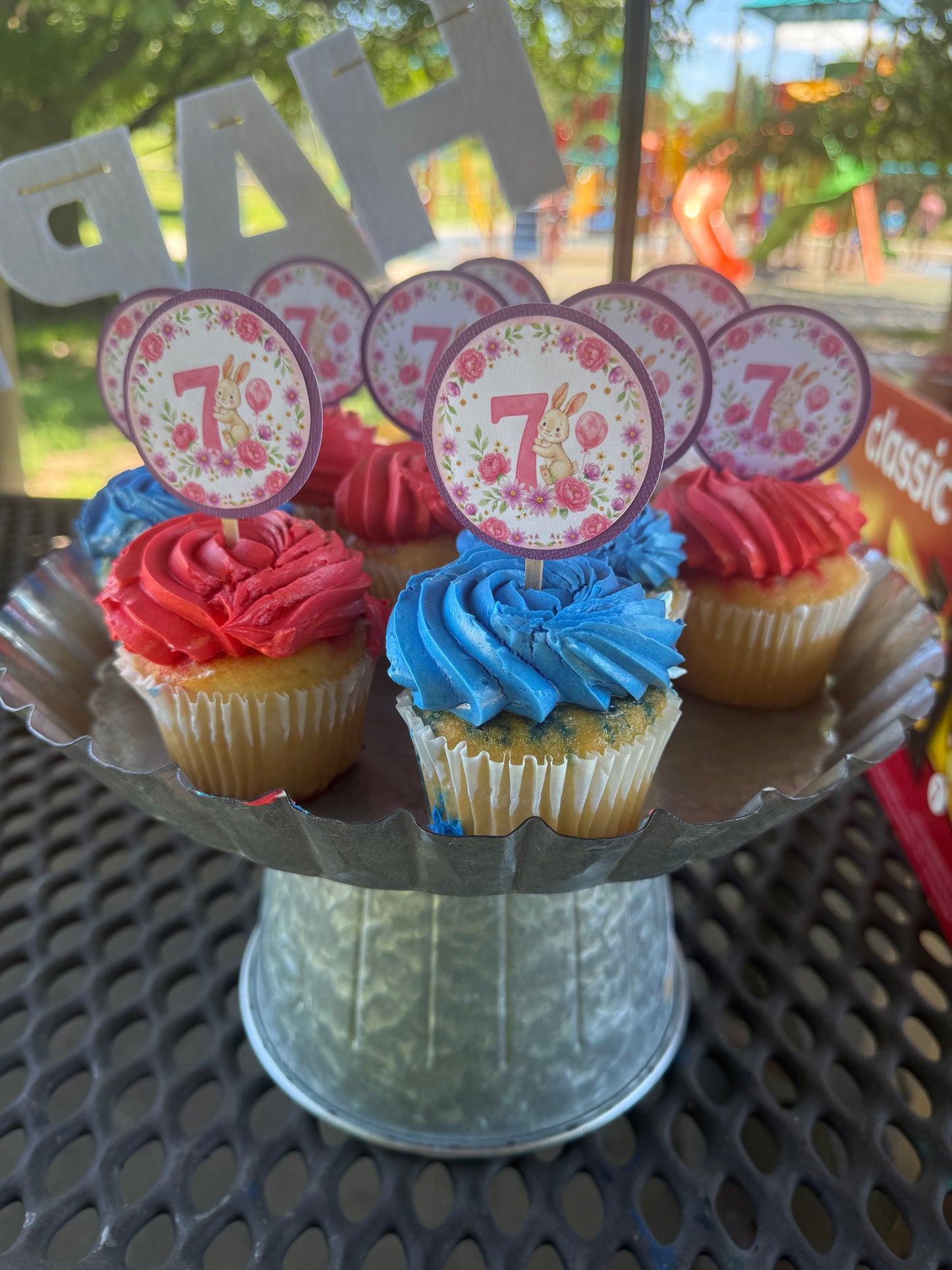 Customized Cupcake Toppers