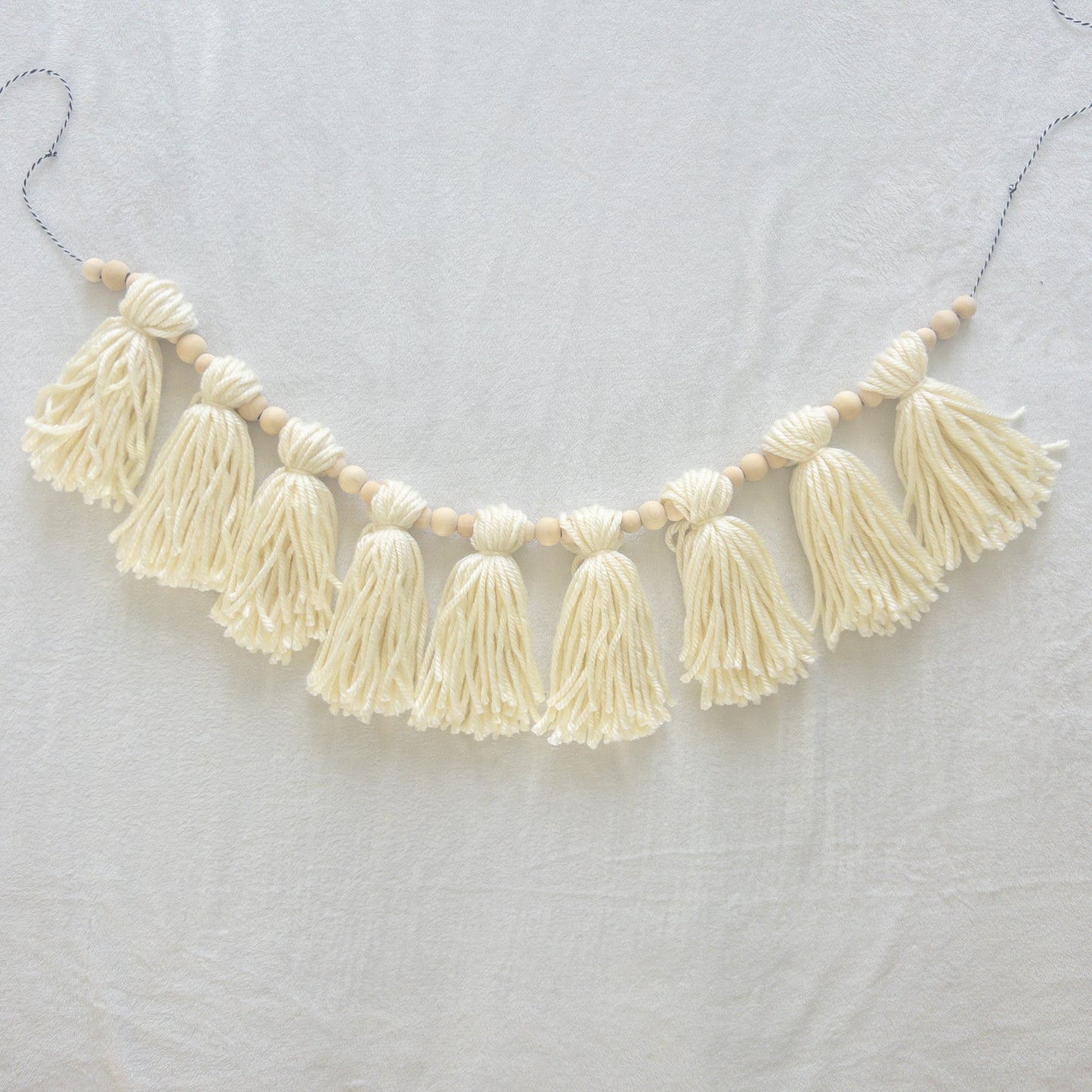 Yarn Tassel Garland