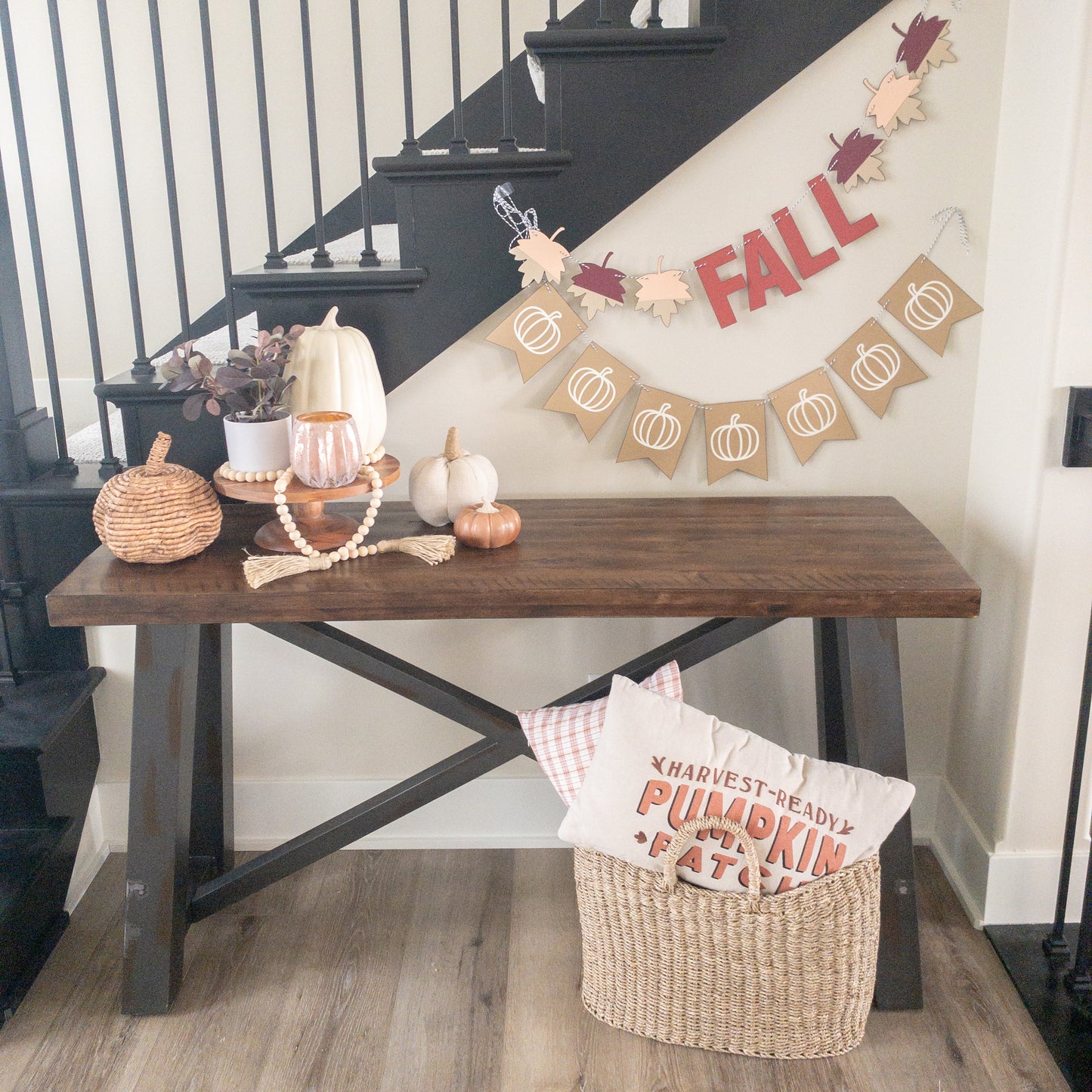 Fall Banner Home Decor