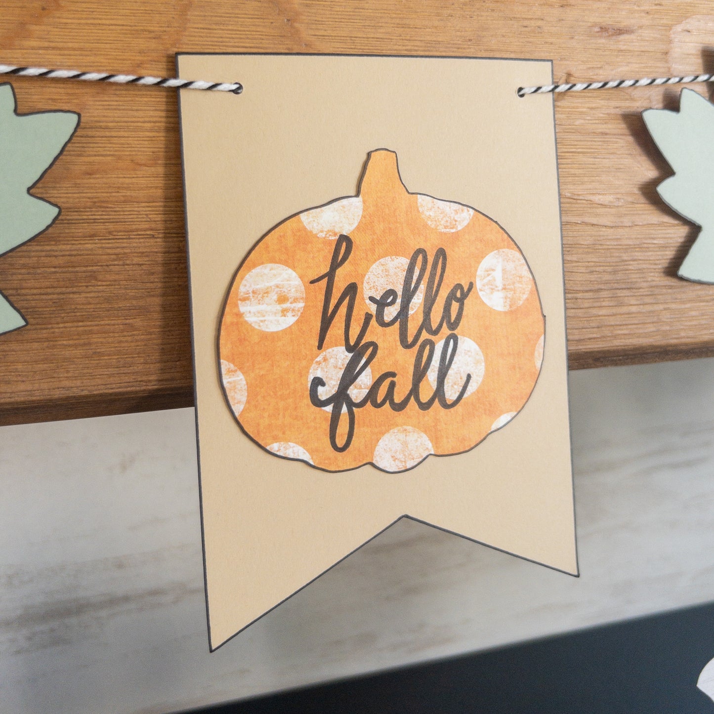 Modern Farmhouse Fall Banner Home Decor