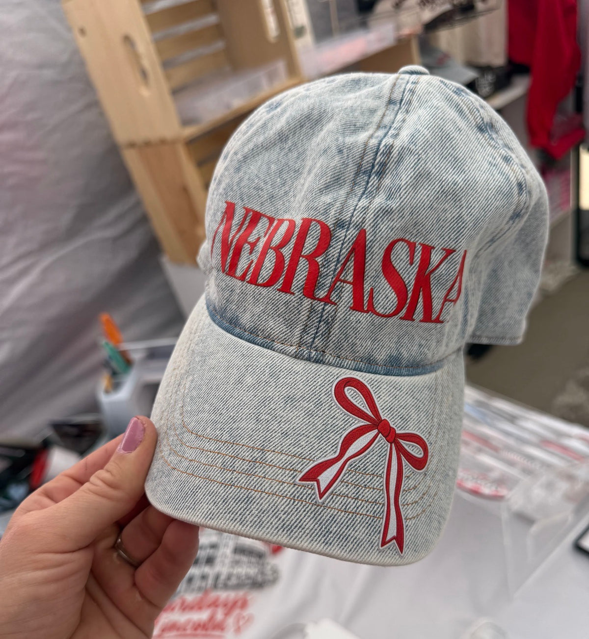 Nebraska Denim Hat