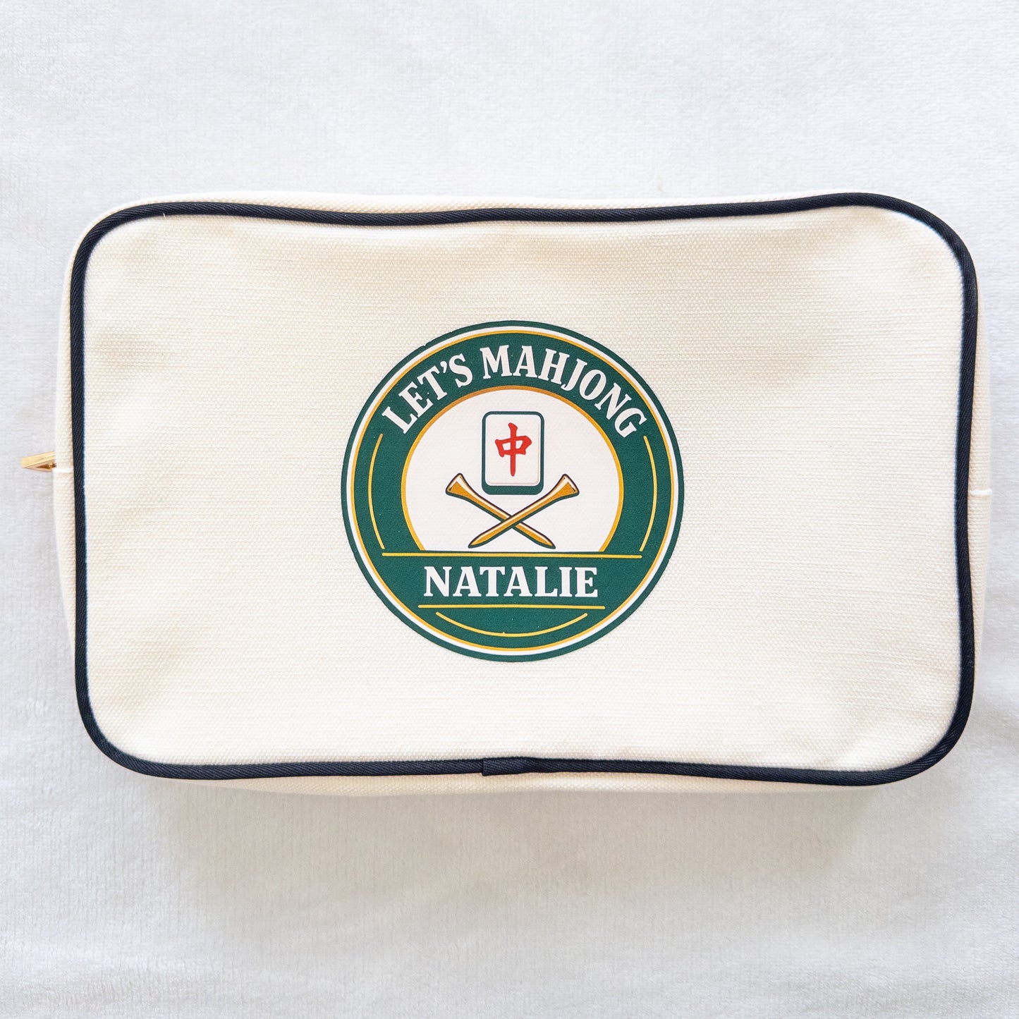 Custom Personalized Mahjong Tile Bag