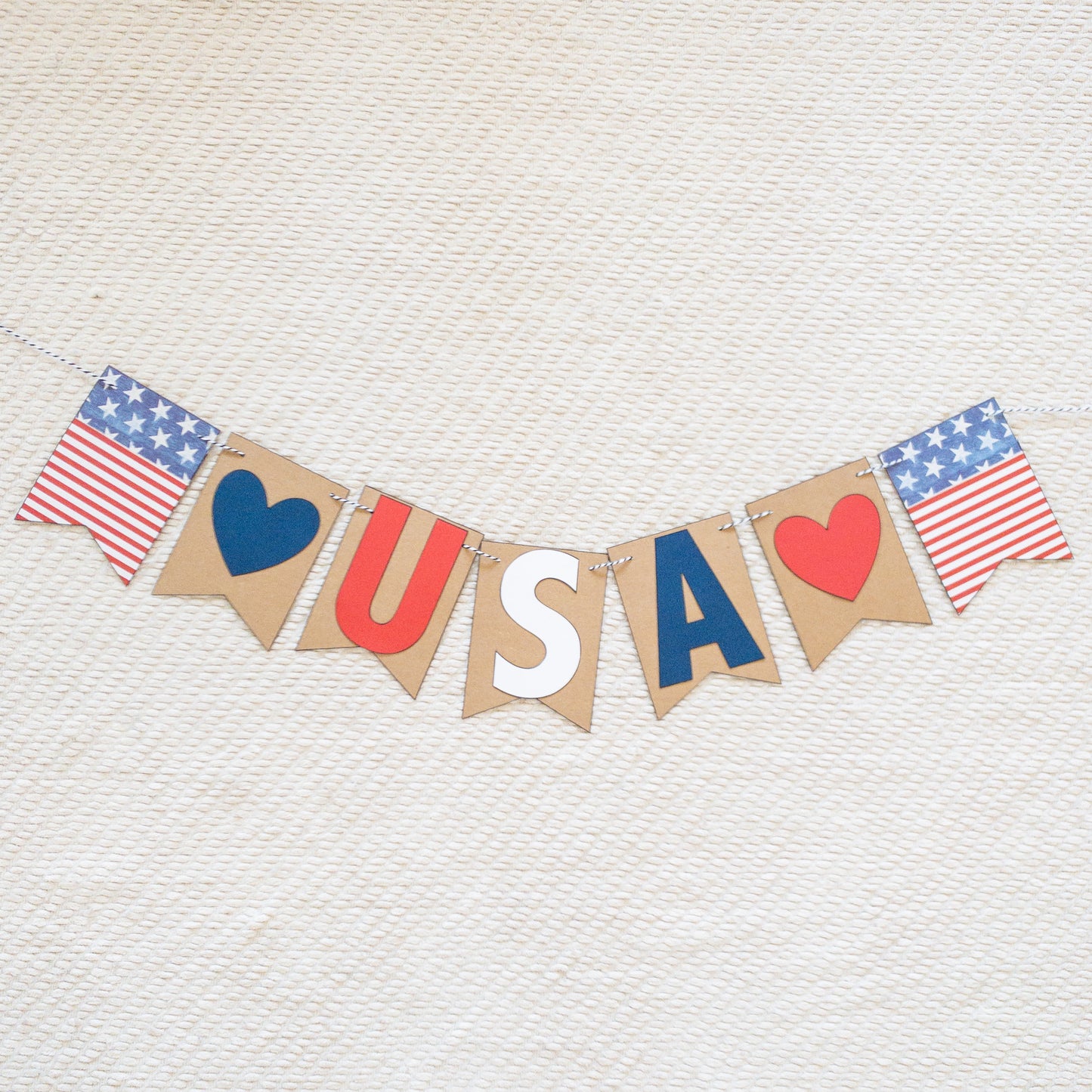 USA Fourth of July Party Home Event Banne