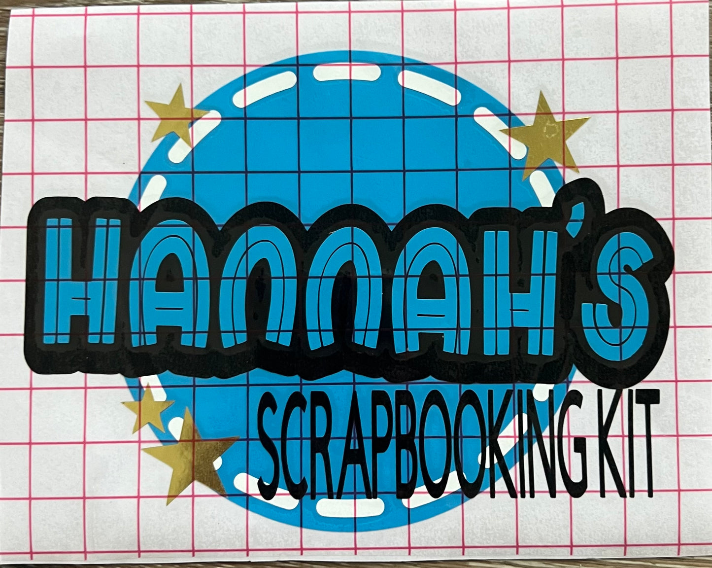 Personalized Art Kit Vinyl Decal