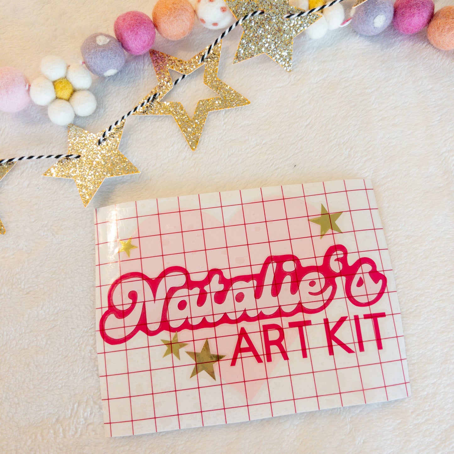 Personalized Art Kit Vinyl Decal