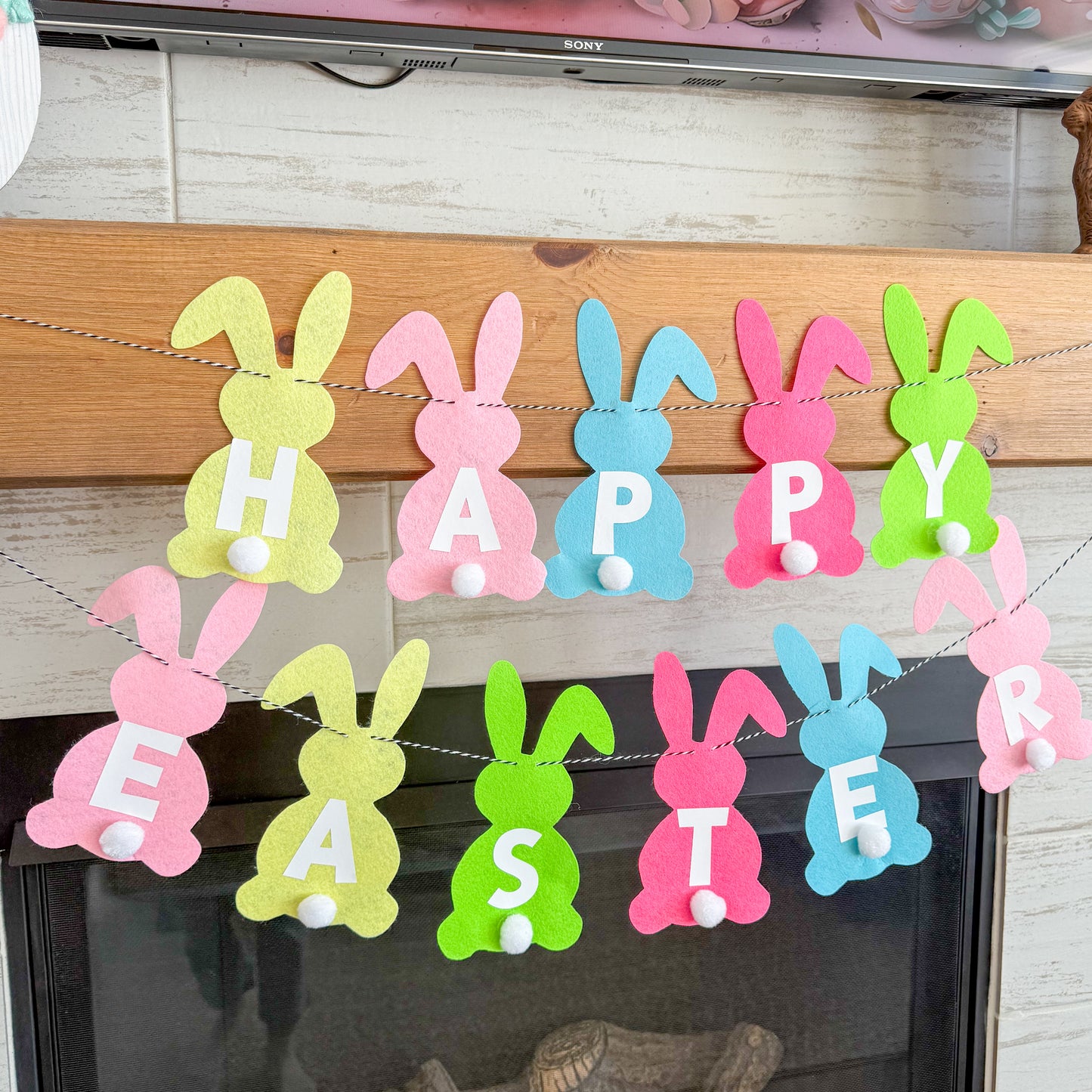 Easter Bunny Party Home Event Banner