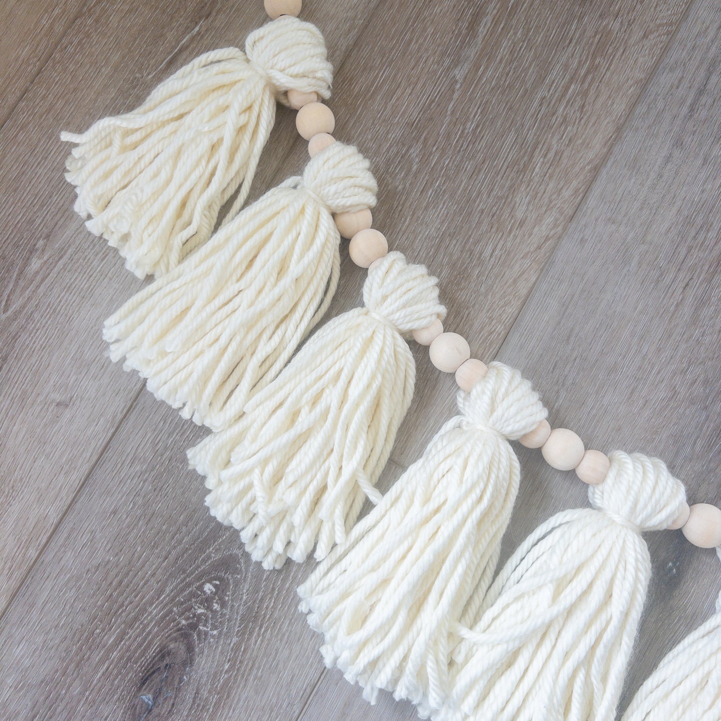 Yarn Tassel Garland