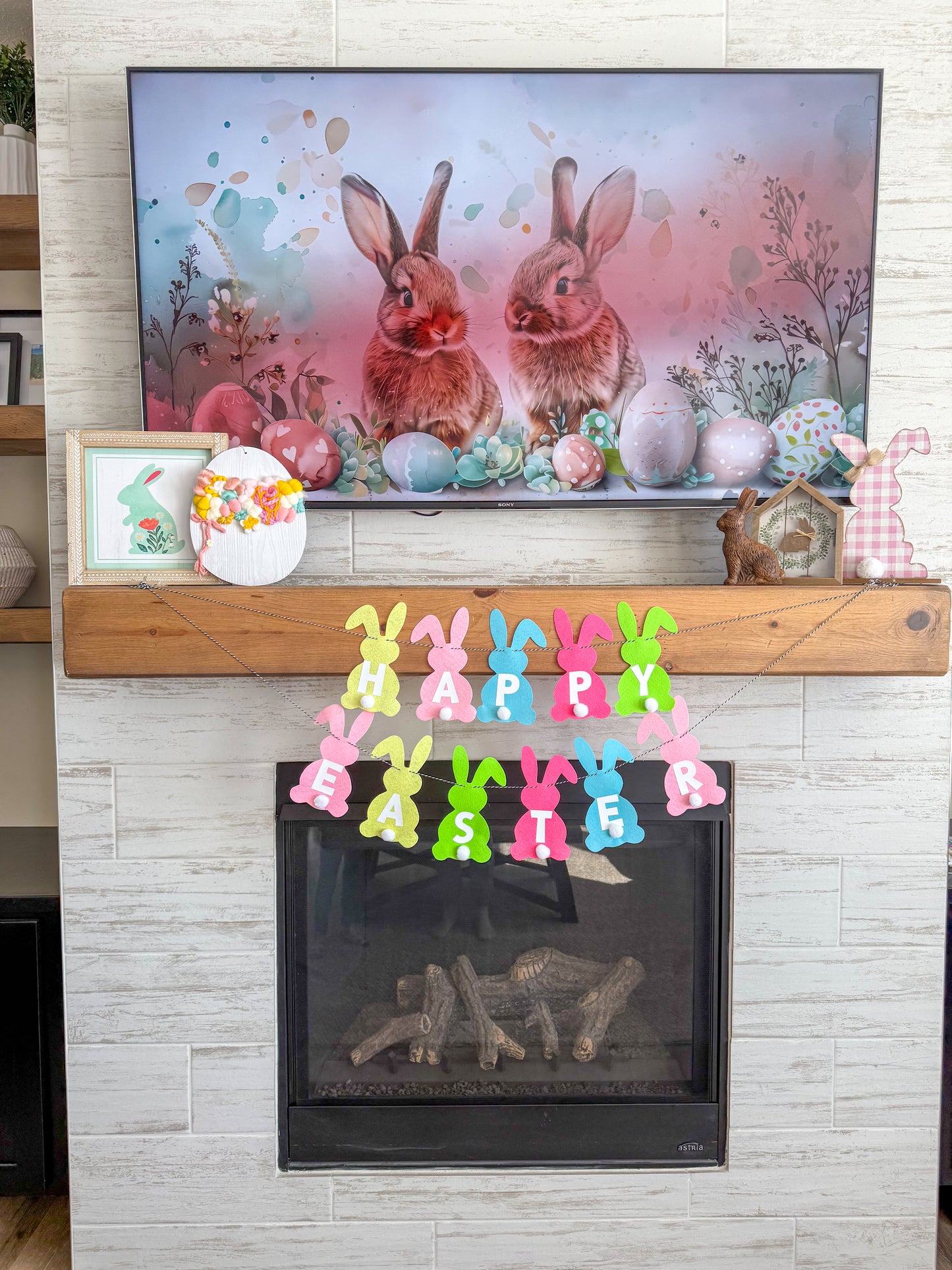 Easter Bunny Party Home Event Banner