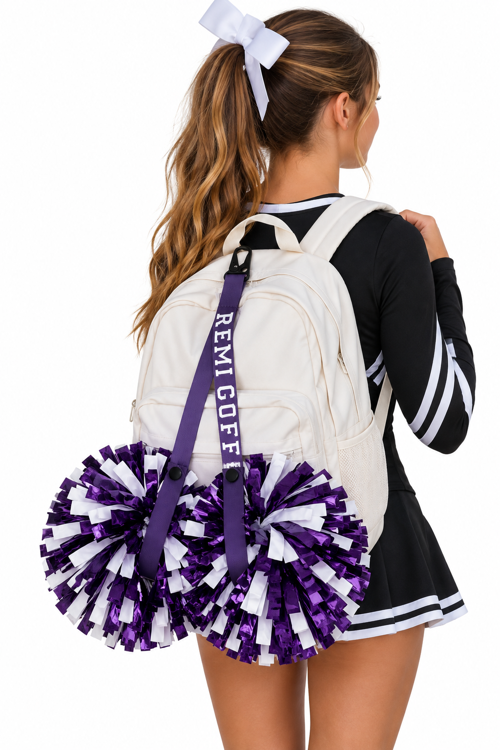 Personalized Pom Pom Holder
For Cheer & Dance Bags
