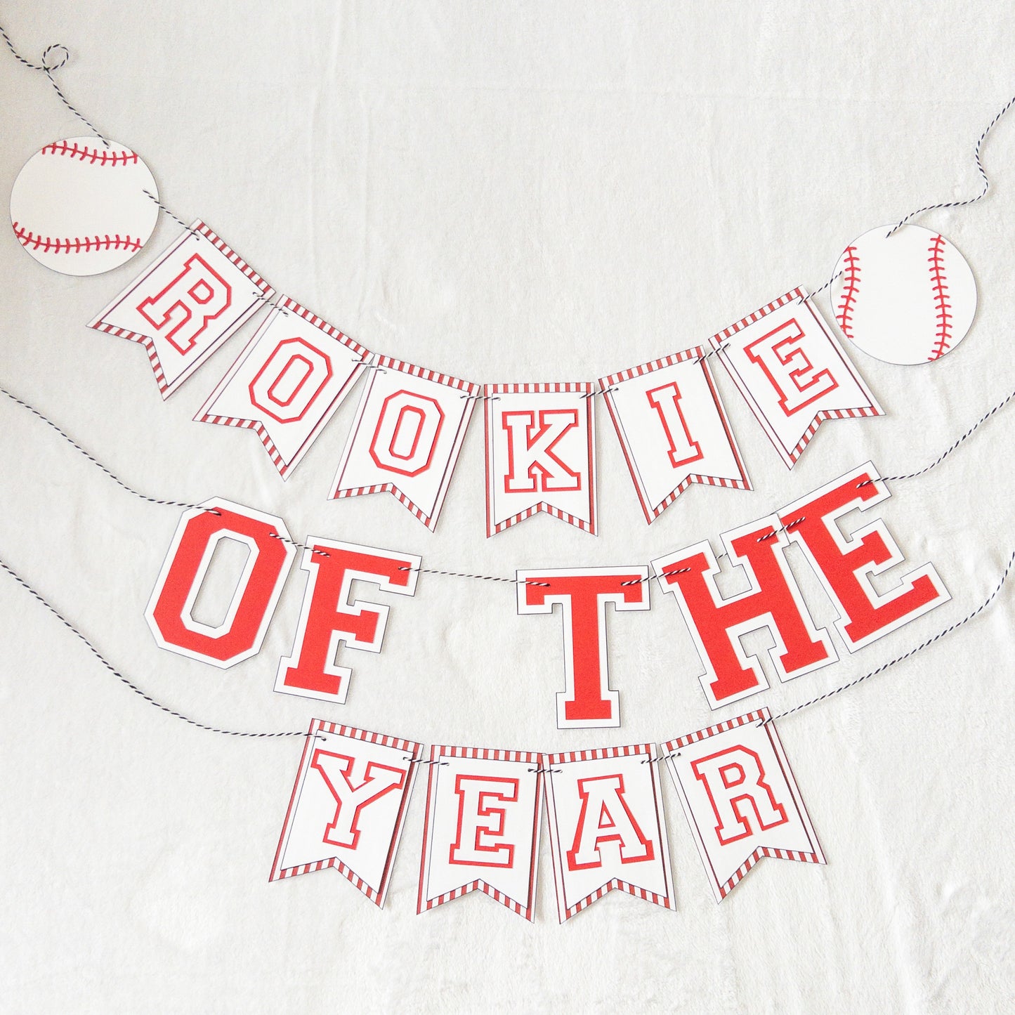 Rookie of the Year Birthday Banner