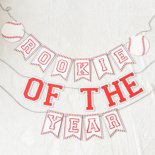 Rookie of the Year Birthday Banner