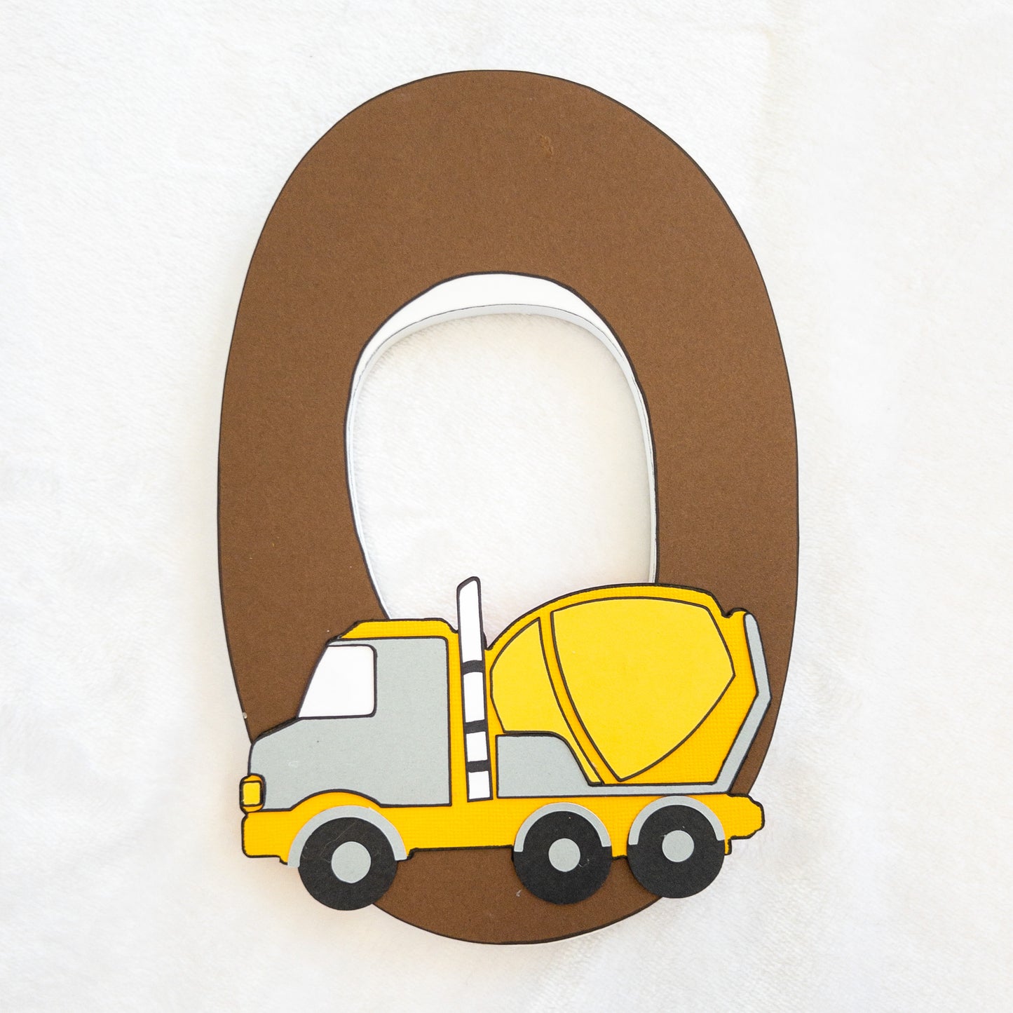 Construction Trucks Custom Wood Letters