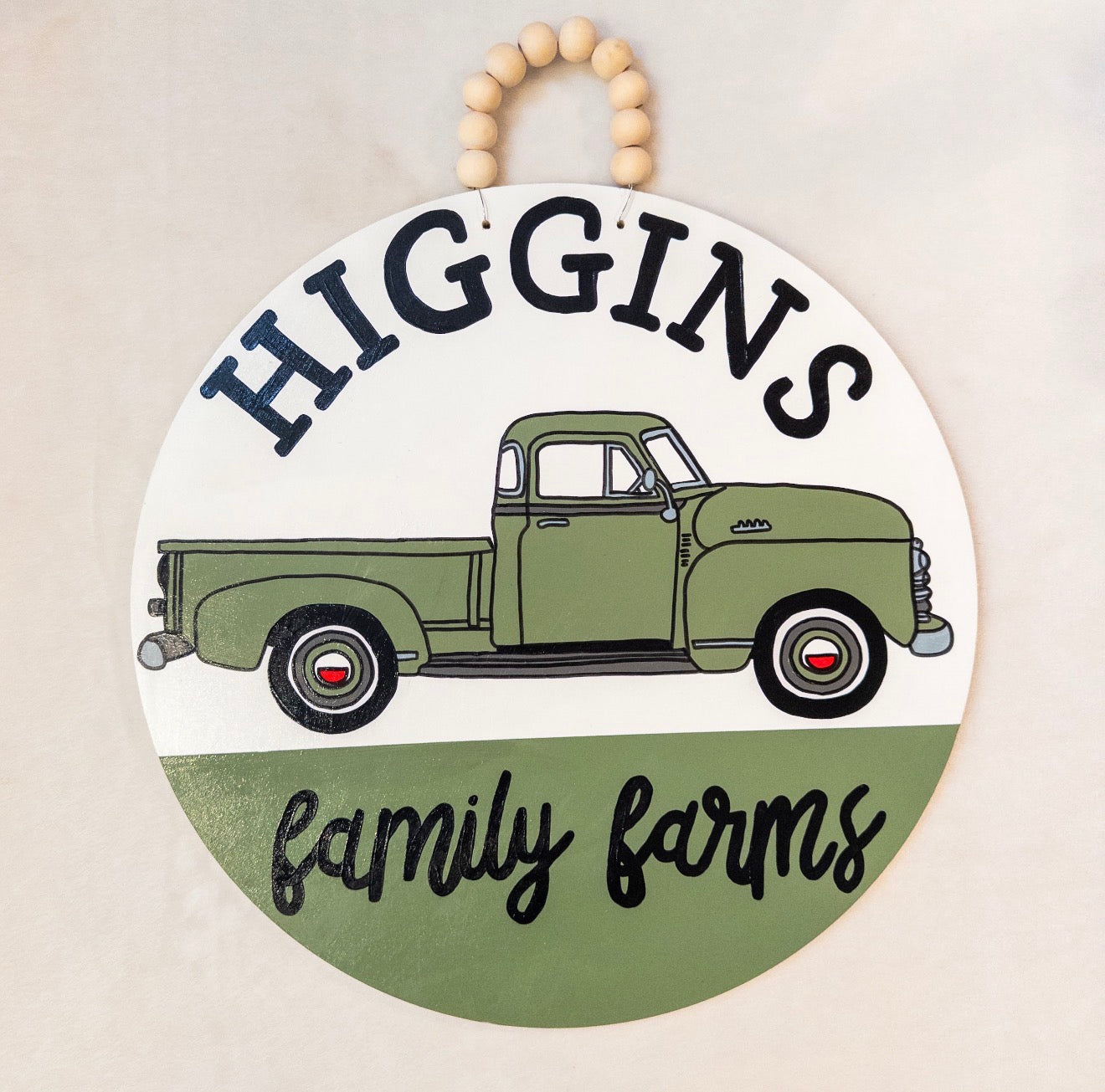 Custom Wood Door Hanger