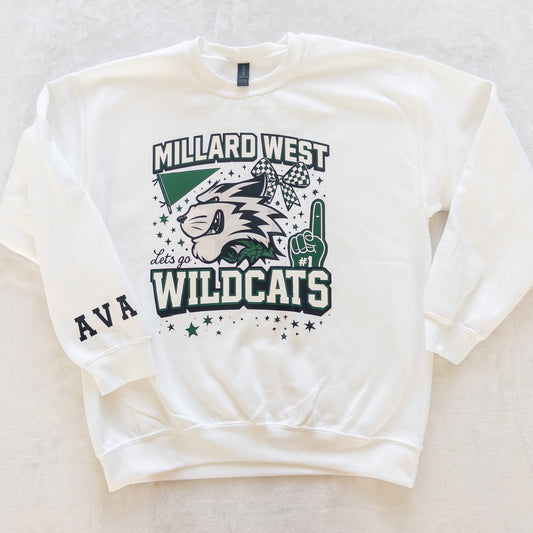 Custom Team Spirit Sweatshirt Personalized for Your Athlete