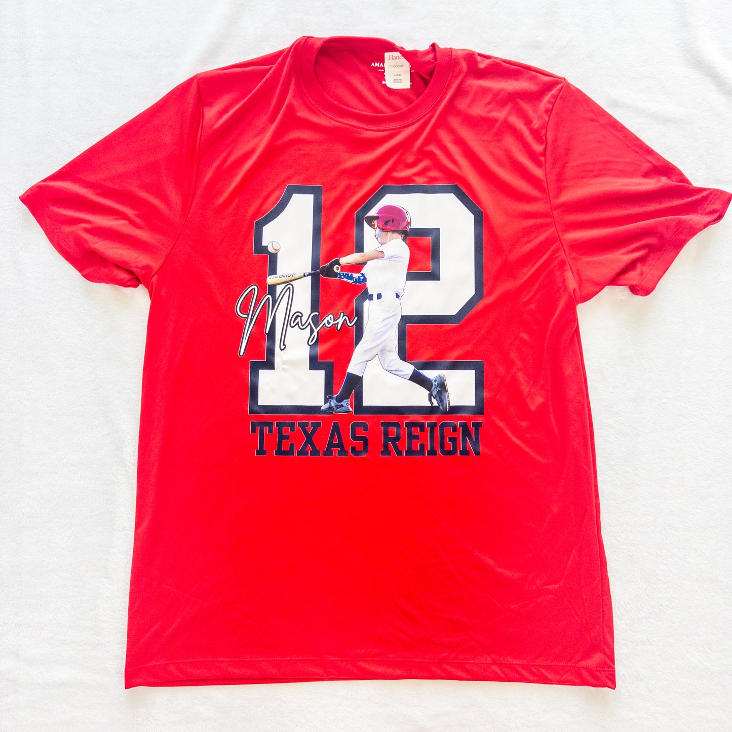 Custom Baseball Player Dri-Fit Shirt