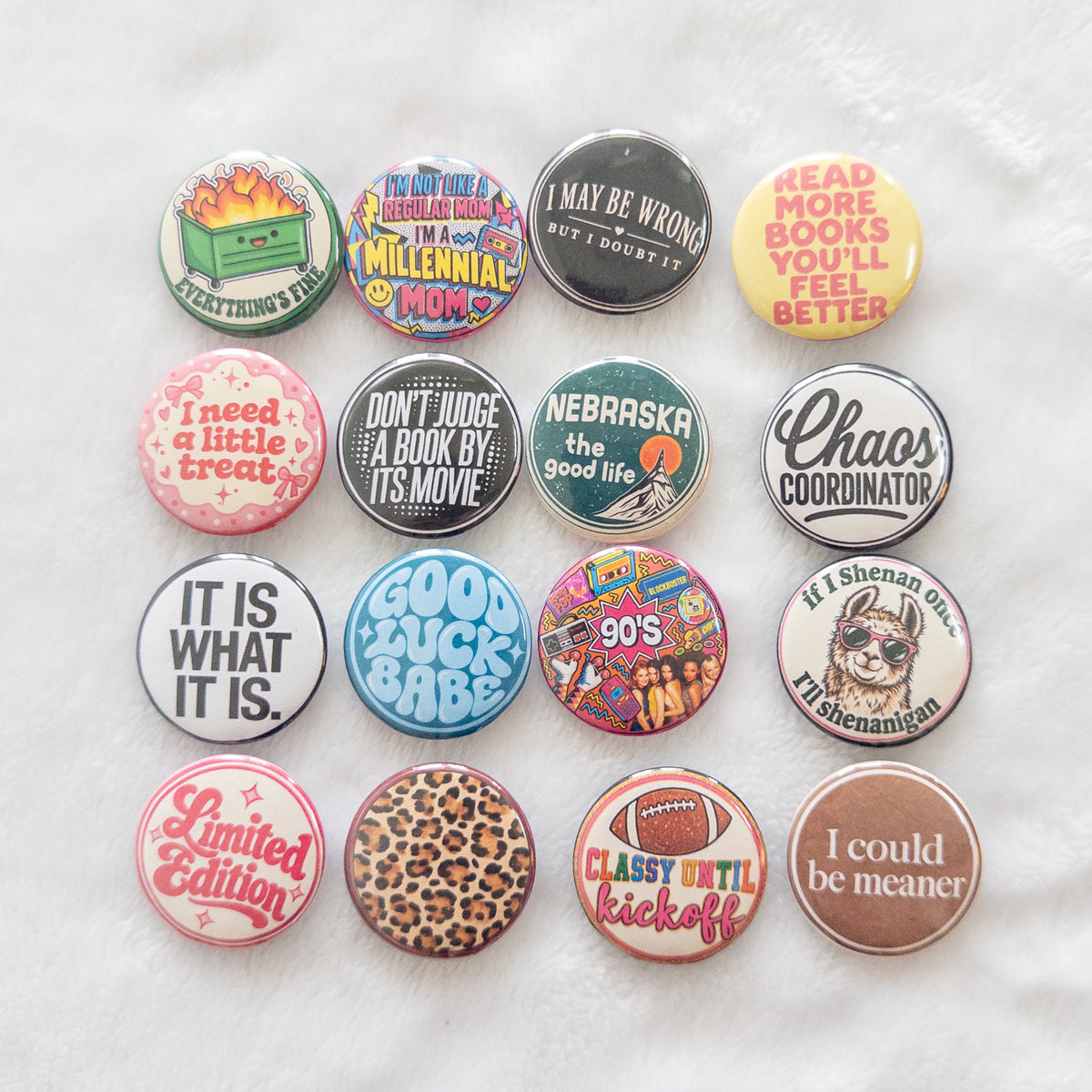 Mini Statement Pins