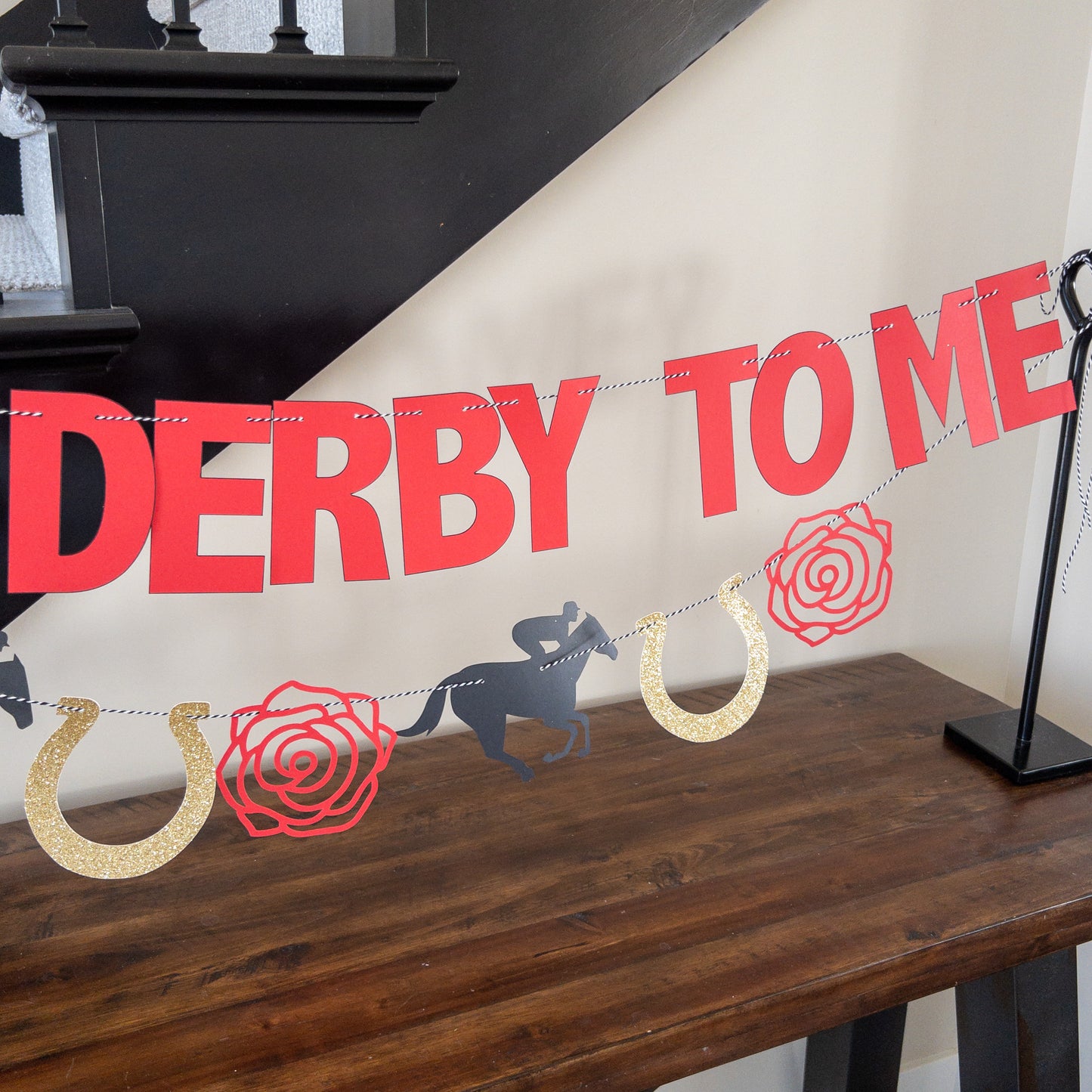 Talk Derby to Me Kentucky Derby Banner