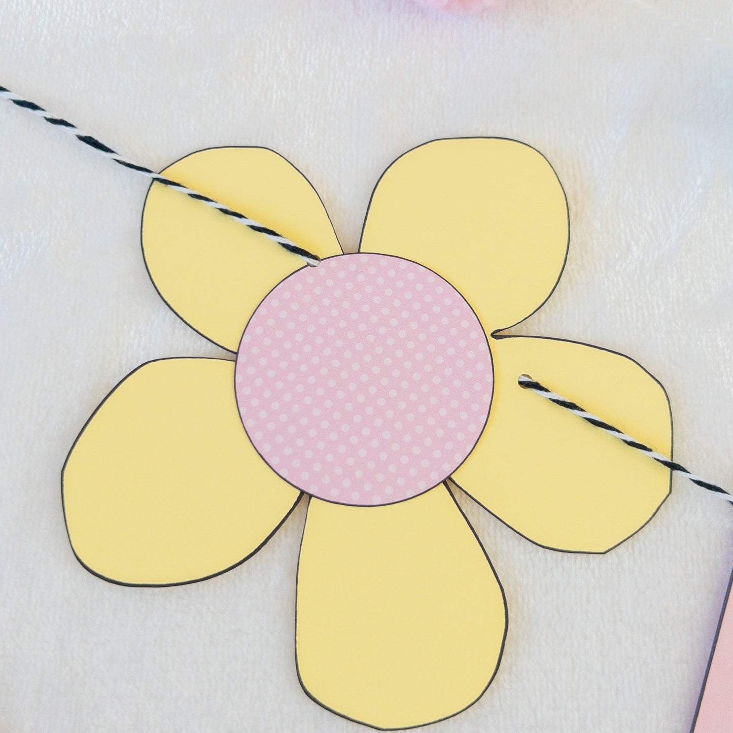 Hello Spring Paper Banner