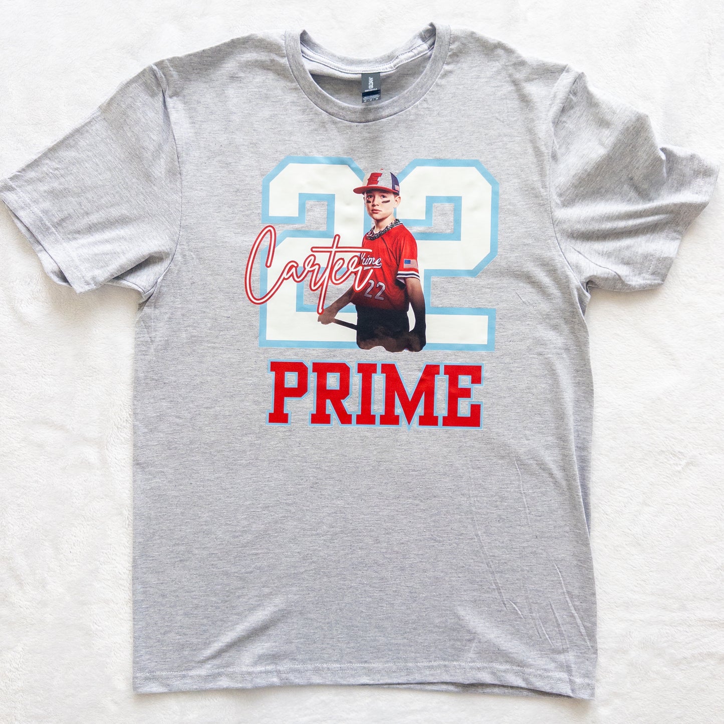 Custom Photo Baseball Team Shirt