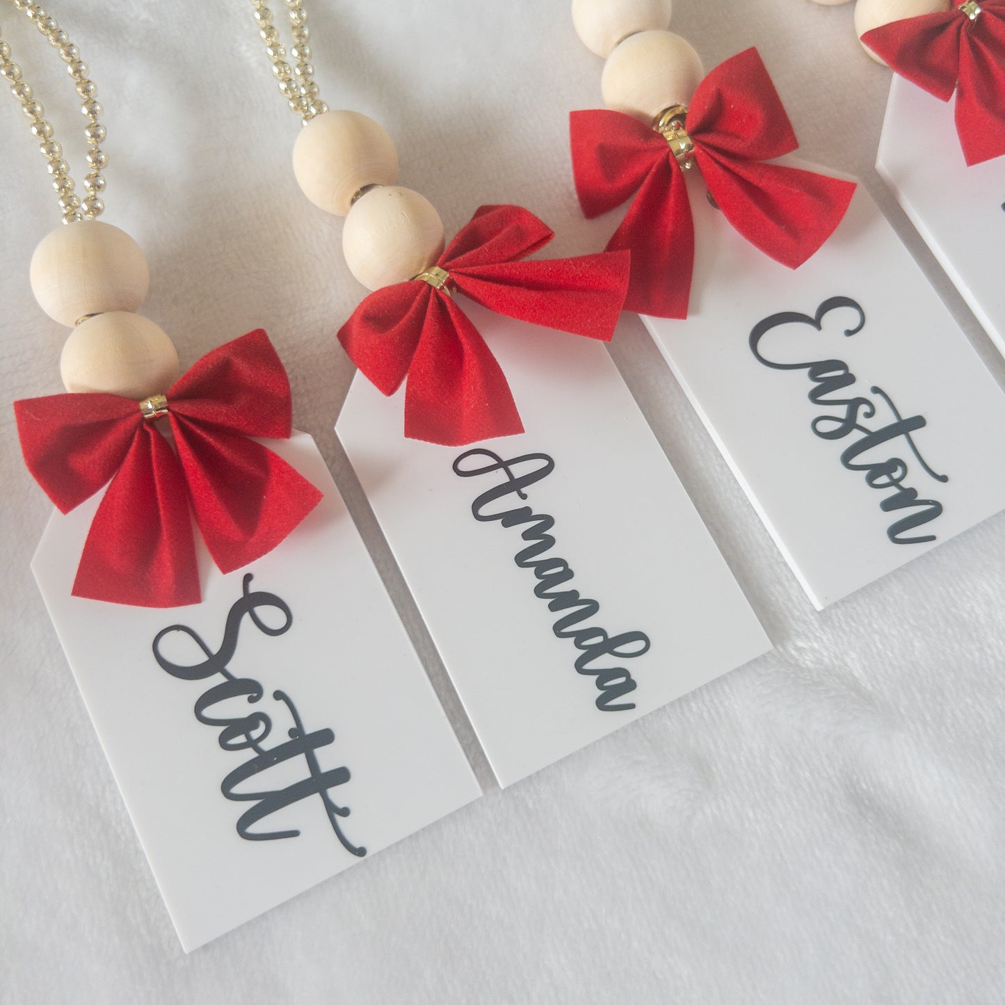 Personalized Christmas Stocking Tags