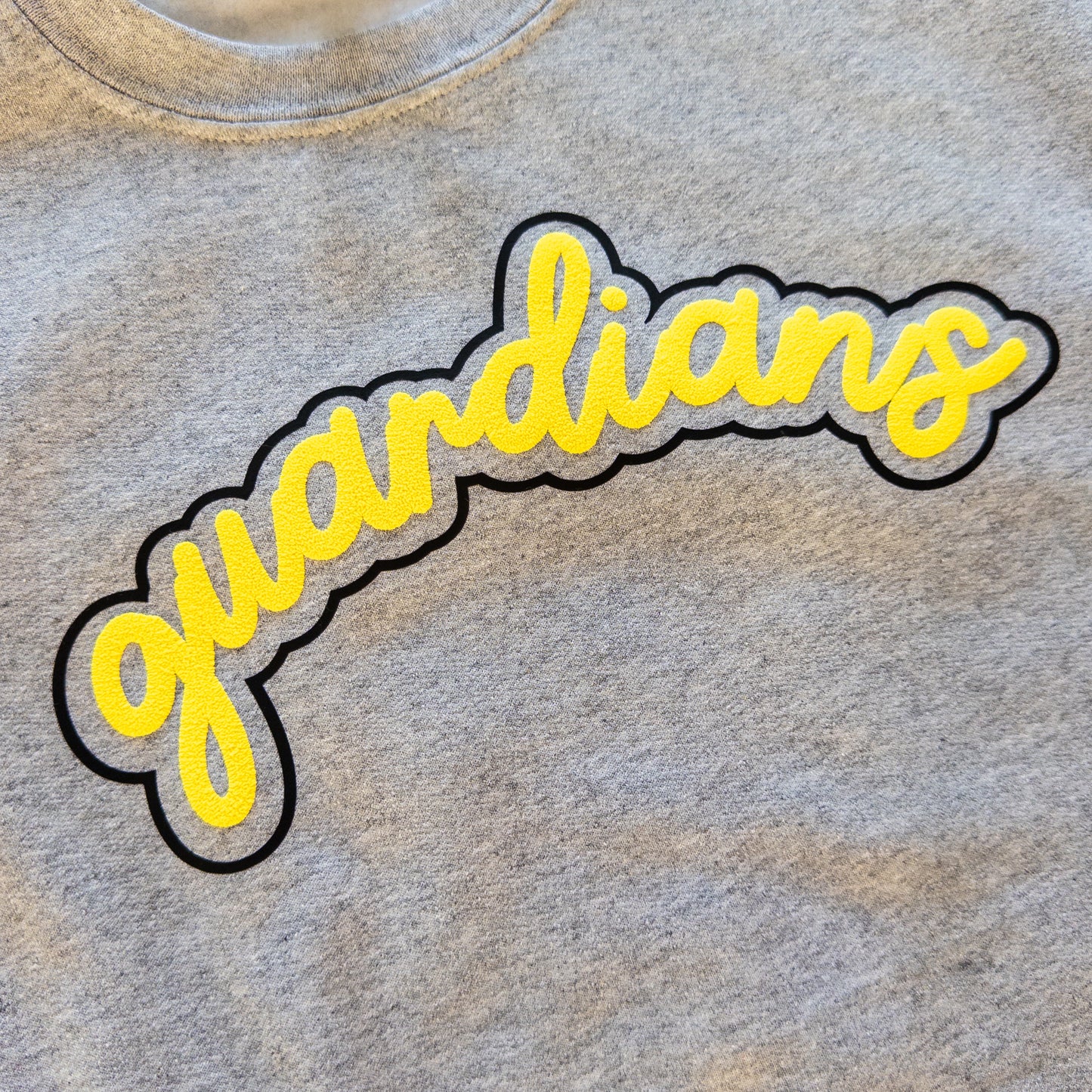 Personalized Team Sweatshirt Outlined Puff Vinyl