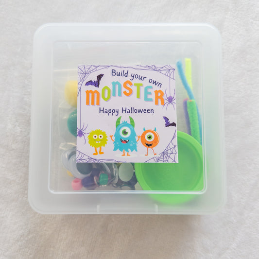 Build Your Own Monster Halloween Playdough Kit