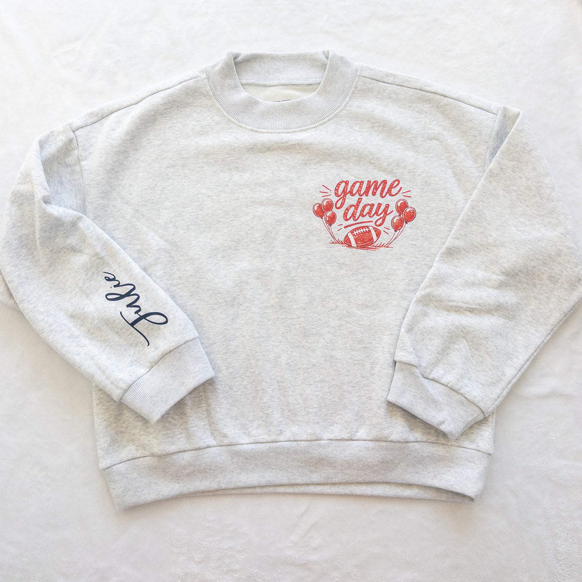 Mock Neck Game Day Sweatshirt