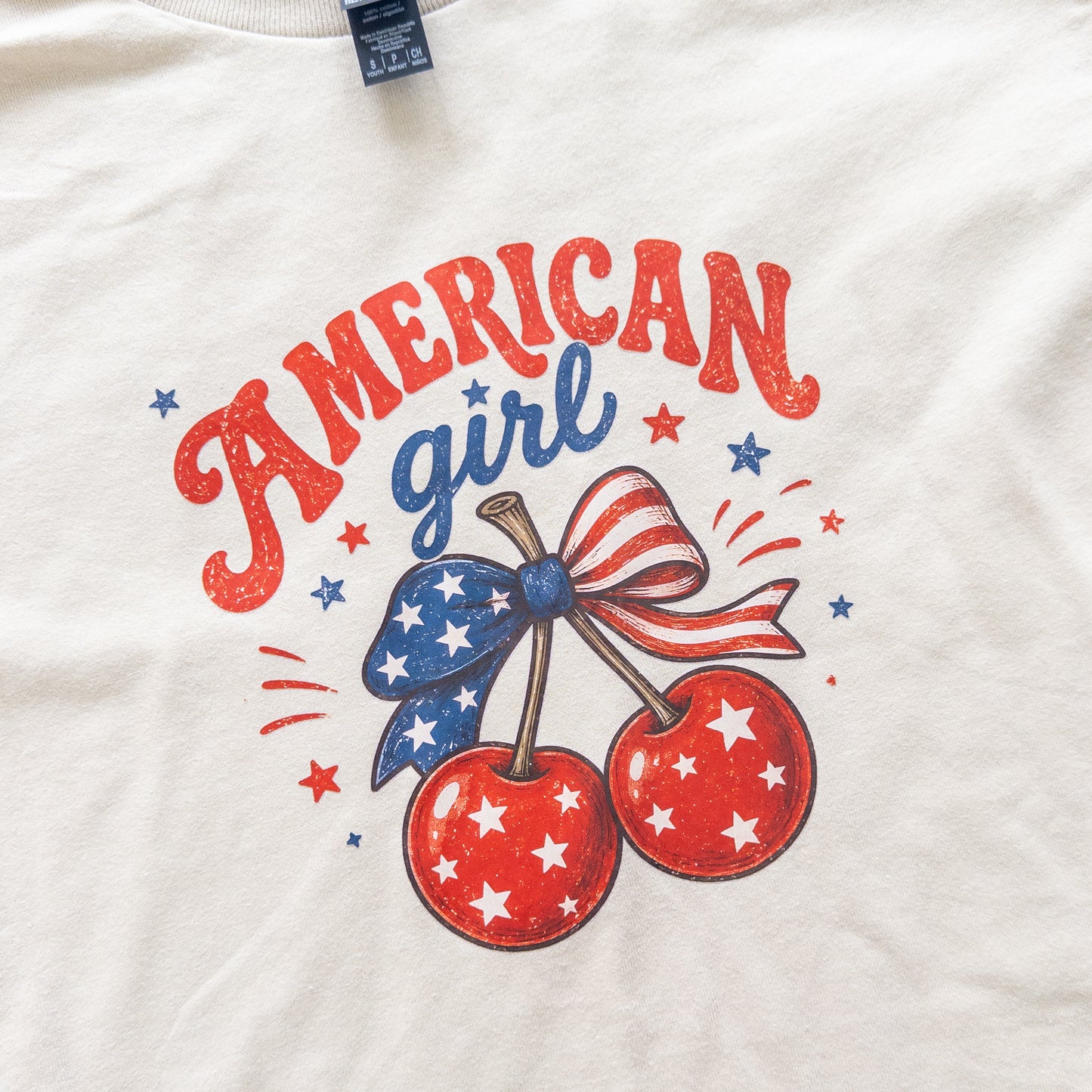 American Girl Patriotic Tee