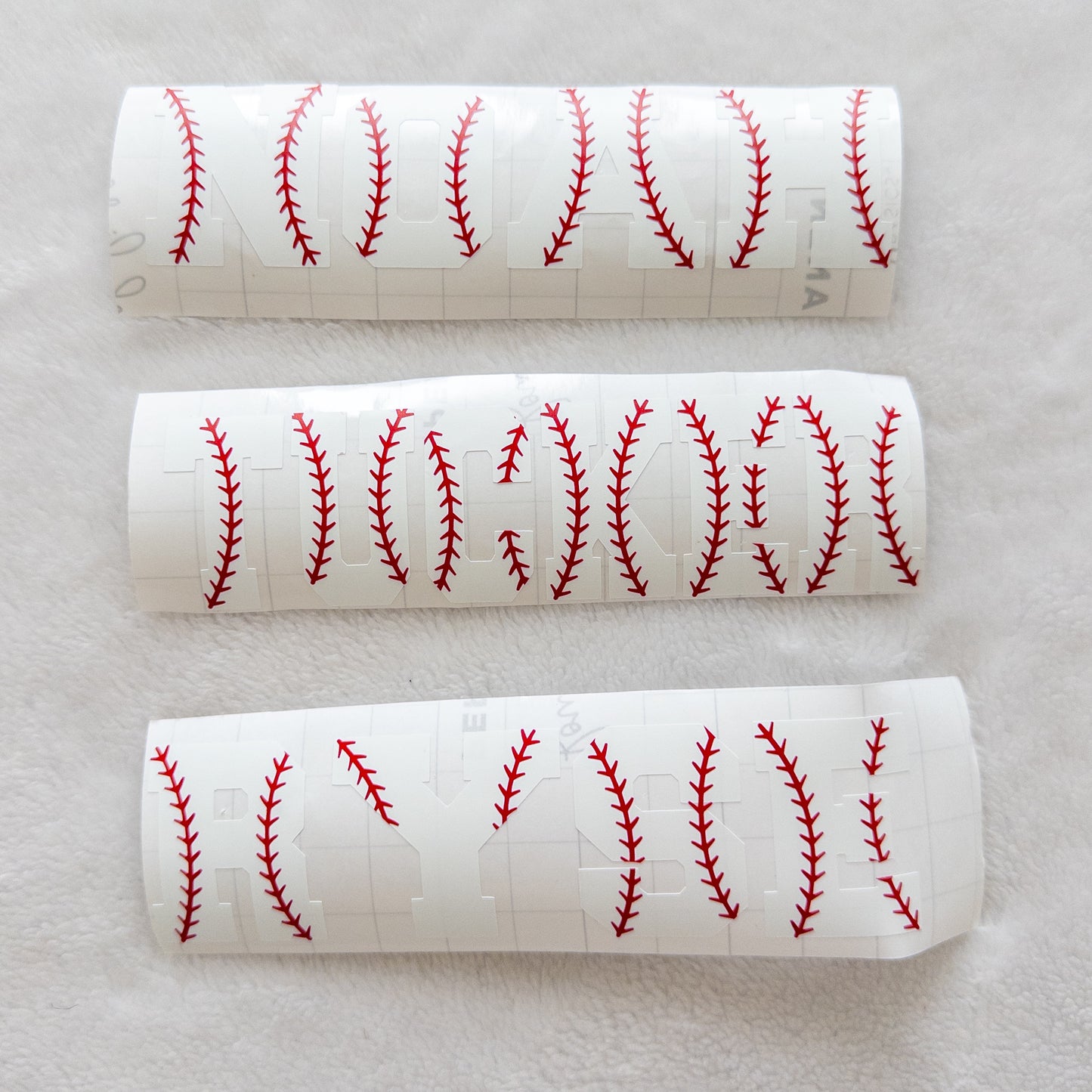 Personalized Baseball/Softball Helmet Vinyl Decal