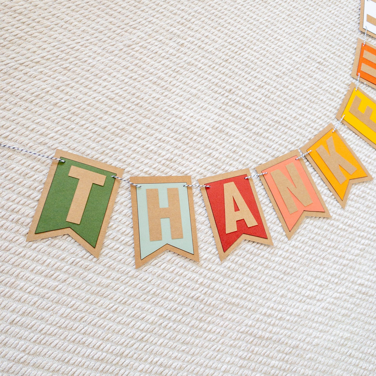 Thanksgiving Fall Banner Home Decor