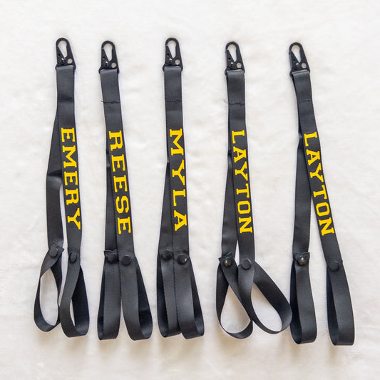 Personalized Pom Pom Holder
For Cheer & Dance Bags